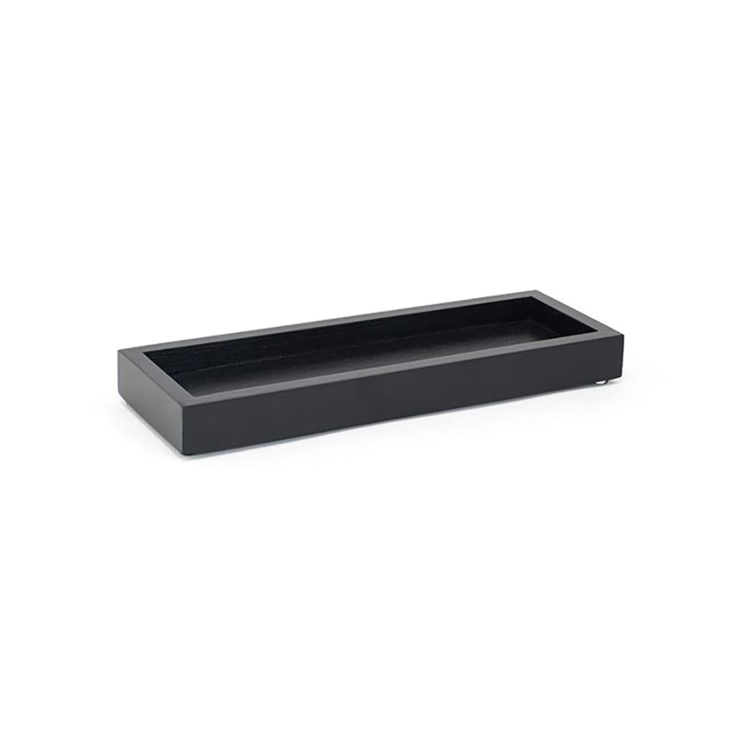Front of the House RTR024BKW22 Rectangular Tribeca Display Riser - Bamboo, Black, Case of 6