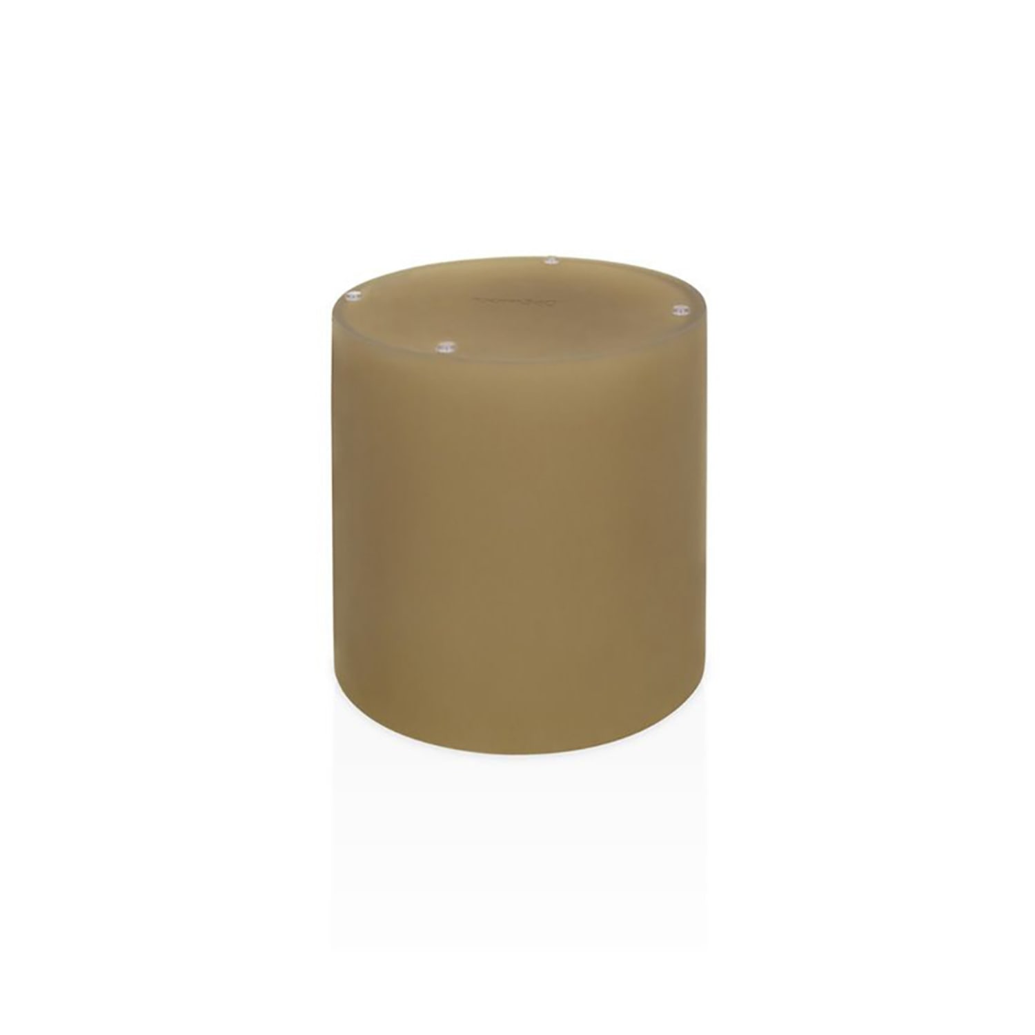 Front of the House RWA011BRR10 8 Round Nassau Display Riser - Resin, Nutmeg, Brown, Case of 2