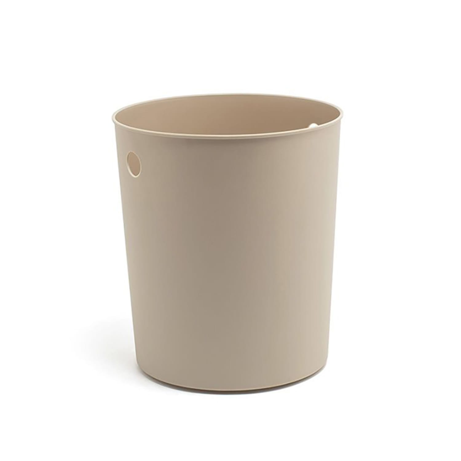 Front of the House RWL007GYT23 7 1/2 Round Riser Liner - Polypropylene, Black, Beige, Case of 12