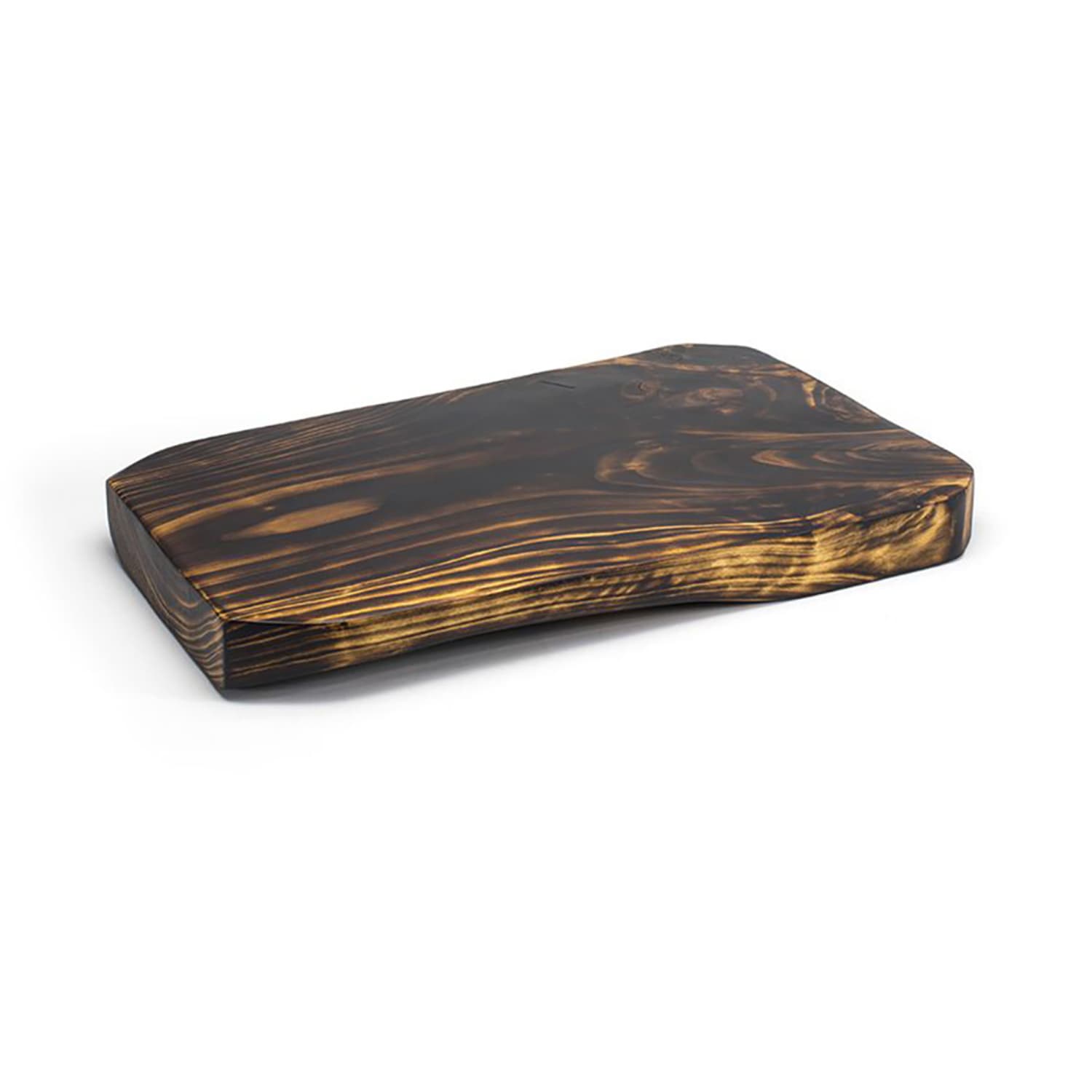 Front of the House SPT046DWW20 Rectangular Serving Board - 16 x 10, Wood, Carbon, Brown