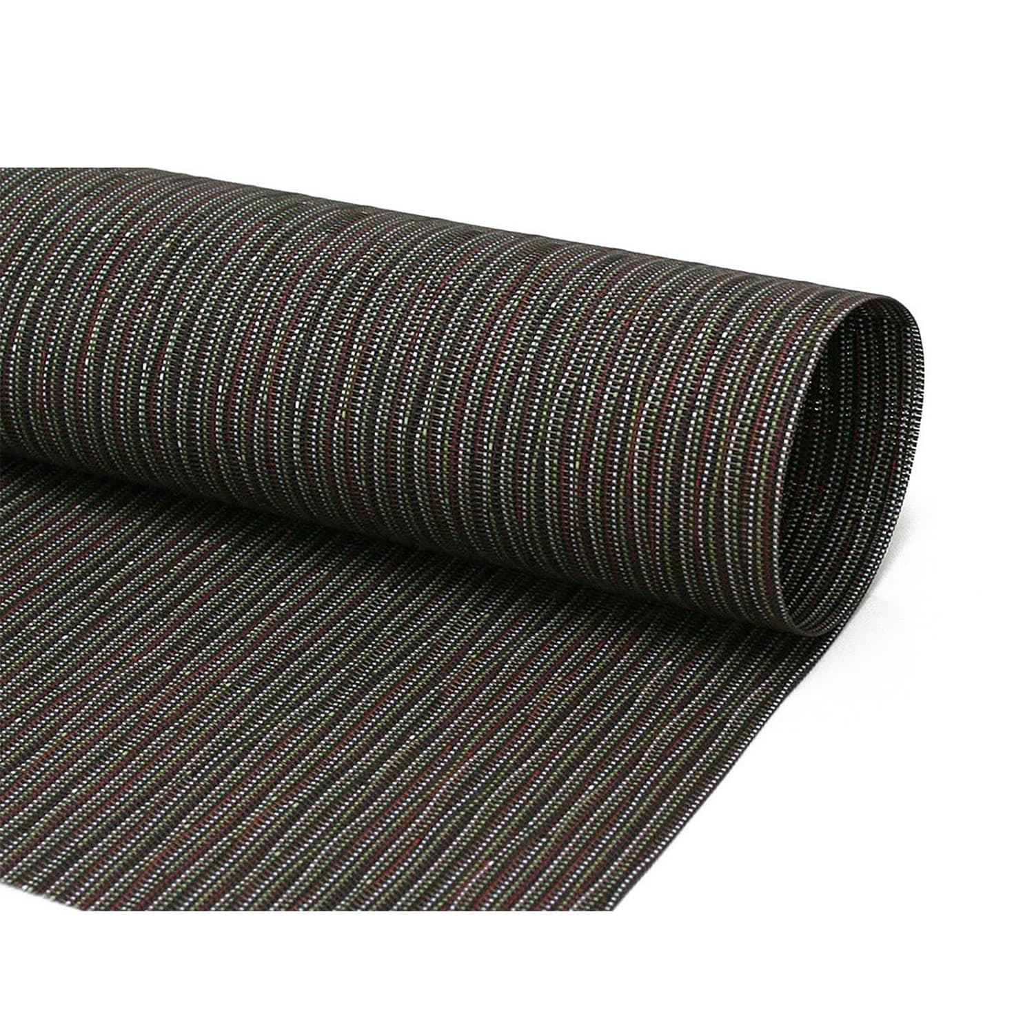 Front of the House XPM033MUV83 Rectangular Multi Placemat - 14 x 11, Woven Vinyl, Metroweave, Multi-Colored, Case of 12
