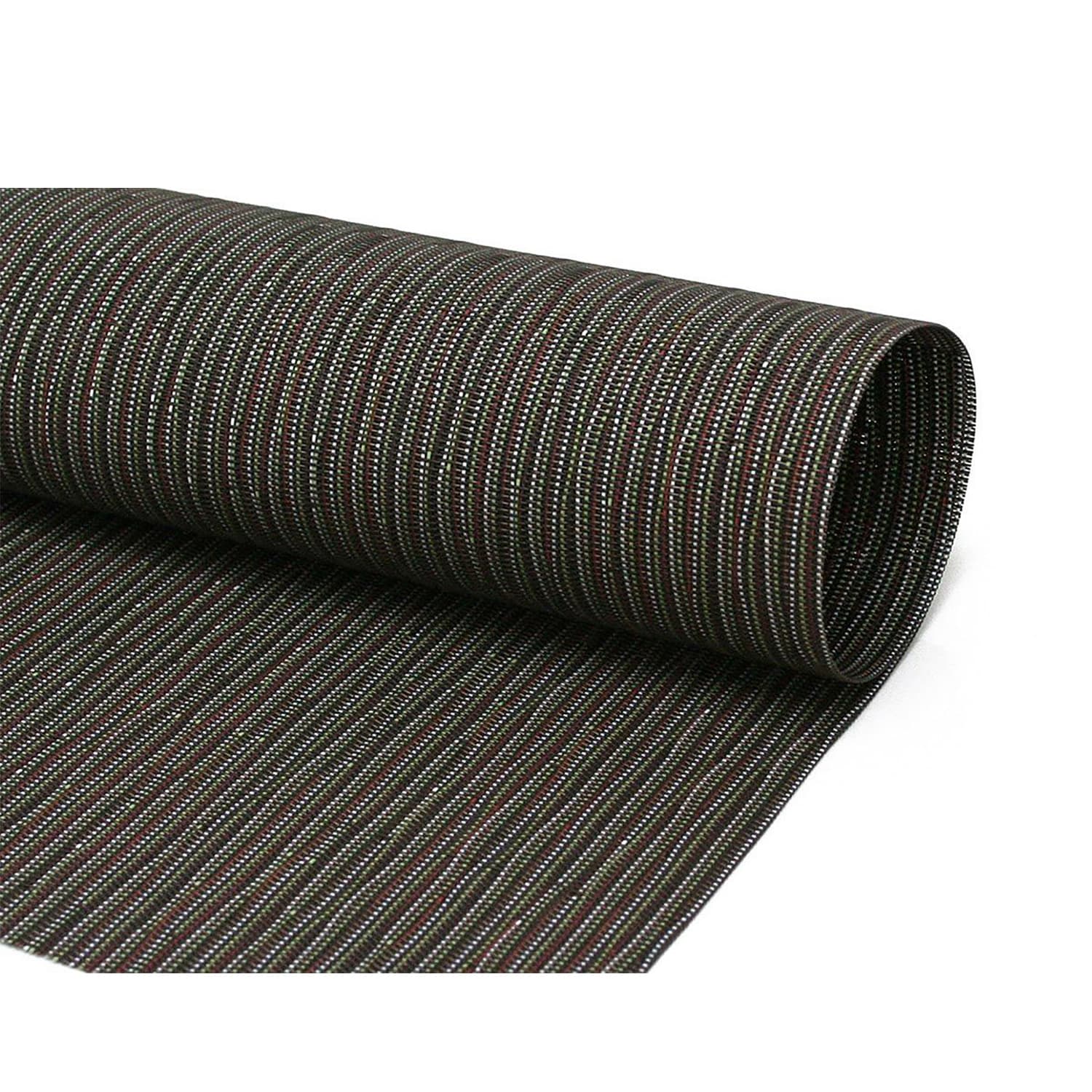 Front of the House XPM032MUV83 Square Multi Placemat - 14 x 13, Woven Vinyl, Metroweave, Multi-Colored, Case of 12