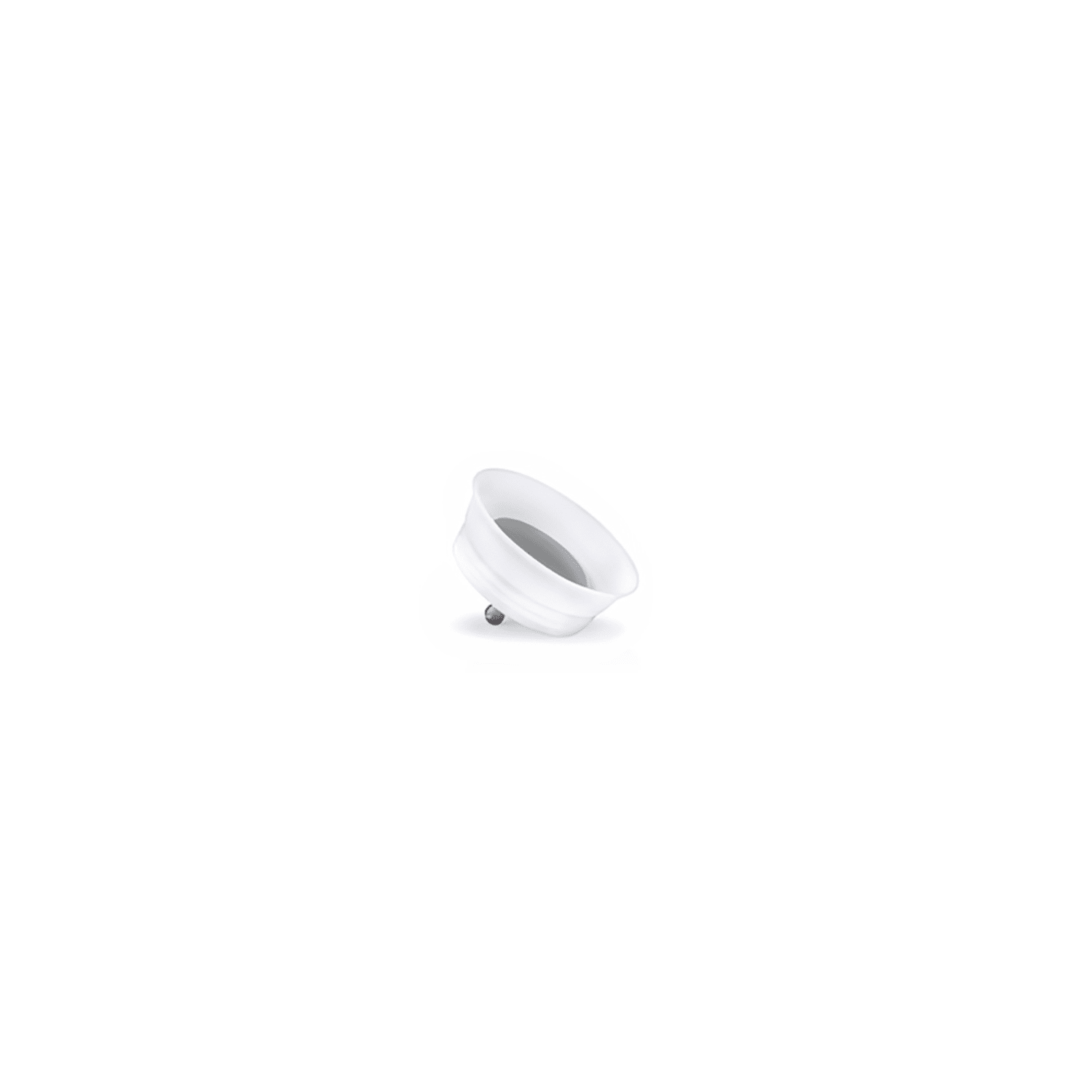 Front of the House ACF004FRT23 2 1/4 Drinkwise Self Pour/Close Carafe Lid - White, Case of 12