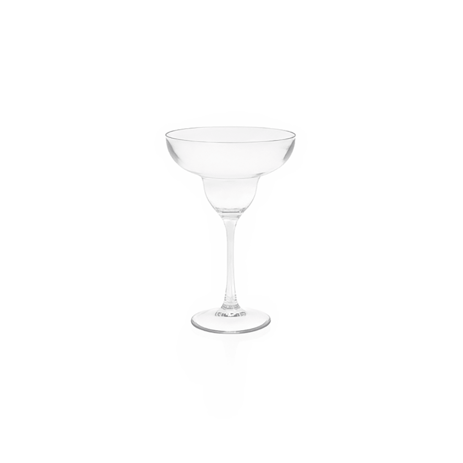 Front of the House AMG001CLT23 11 oz Drinkwise Margarita Glass, Plastic, Clear, Case of 12