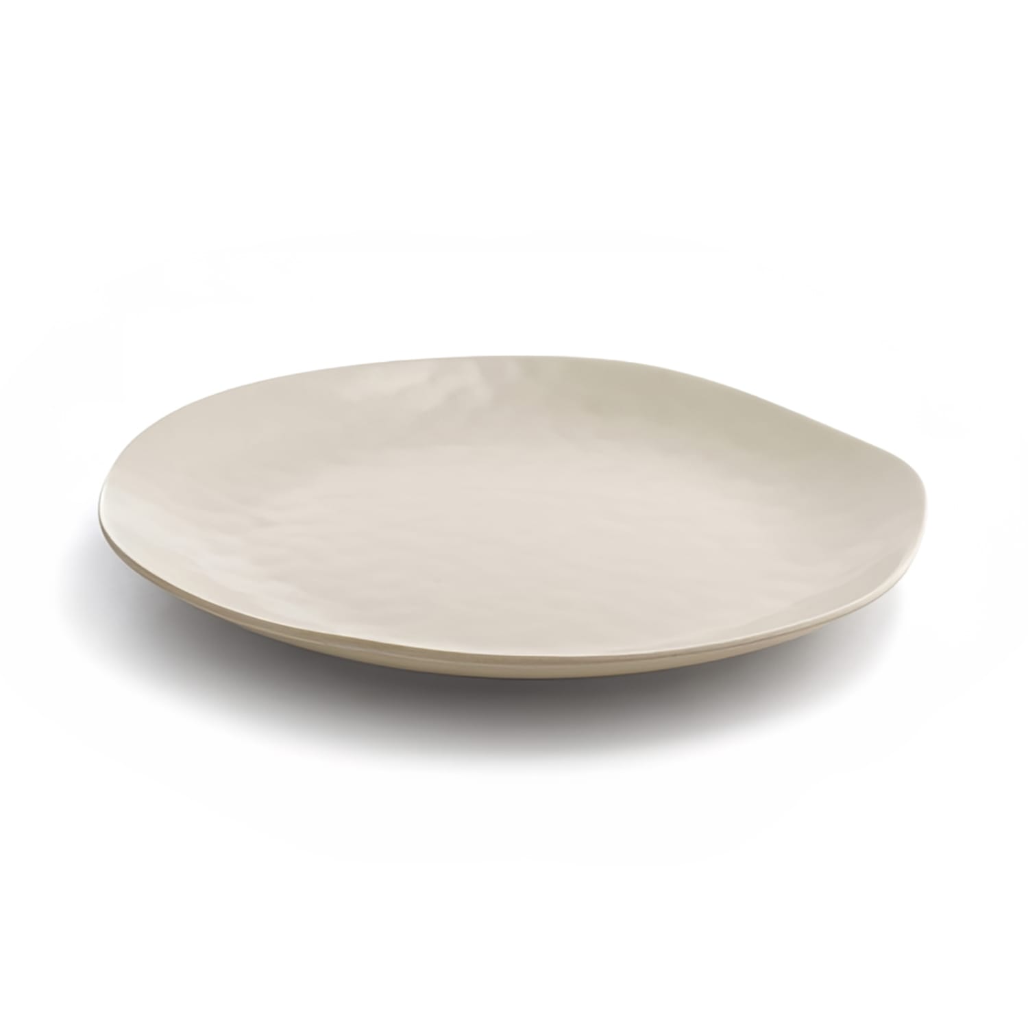 Front of the House DDP043NAB22 10 1/2 Round Platewise Plate - Bamboo, Natural, Beige, Case of 6
