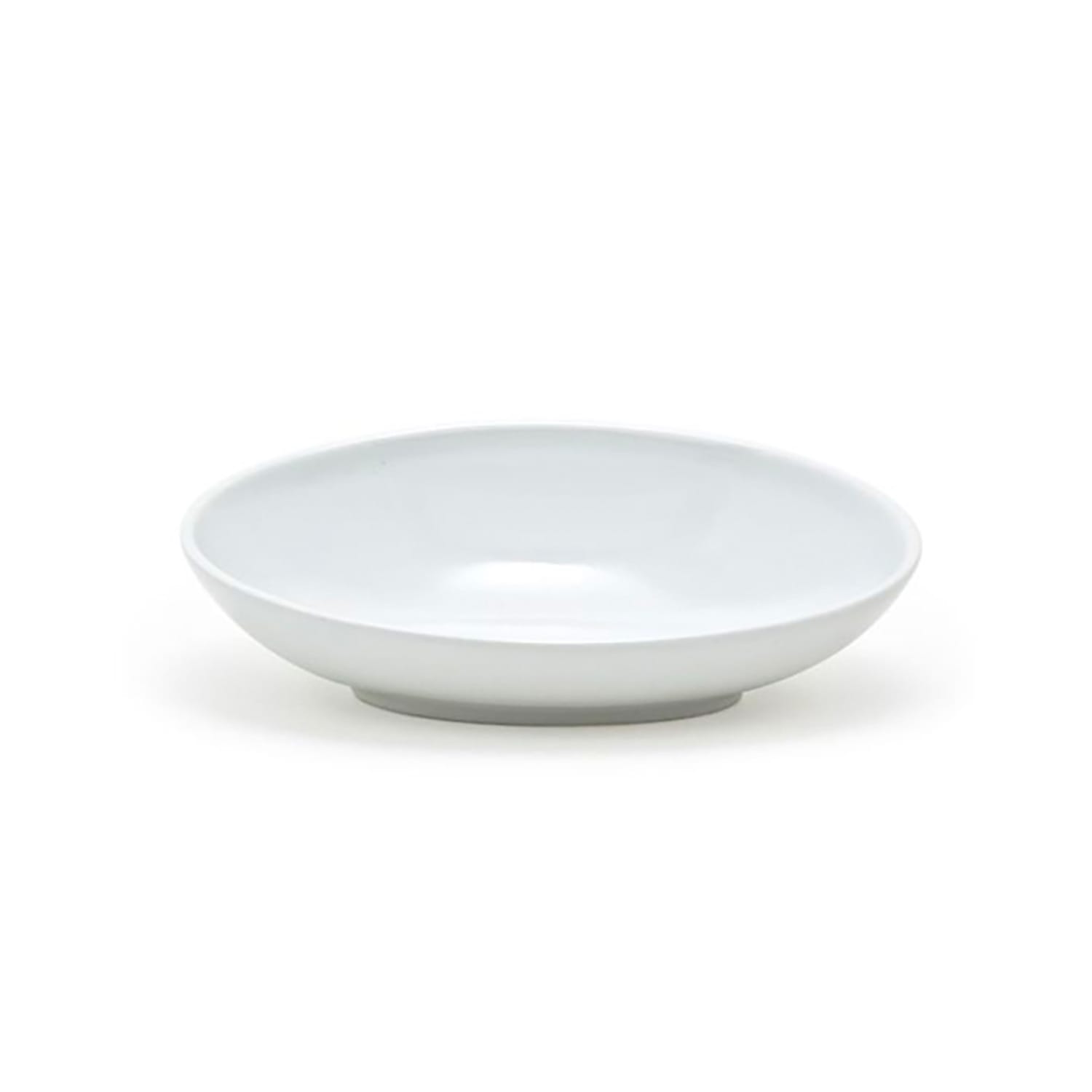 Front of the House DBO111WHP21 18 oz Oval Ellipse Bowl - Porcelain, White, Case of 4