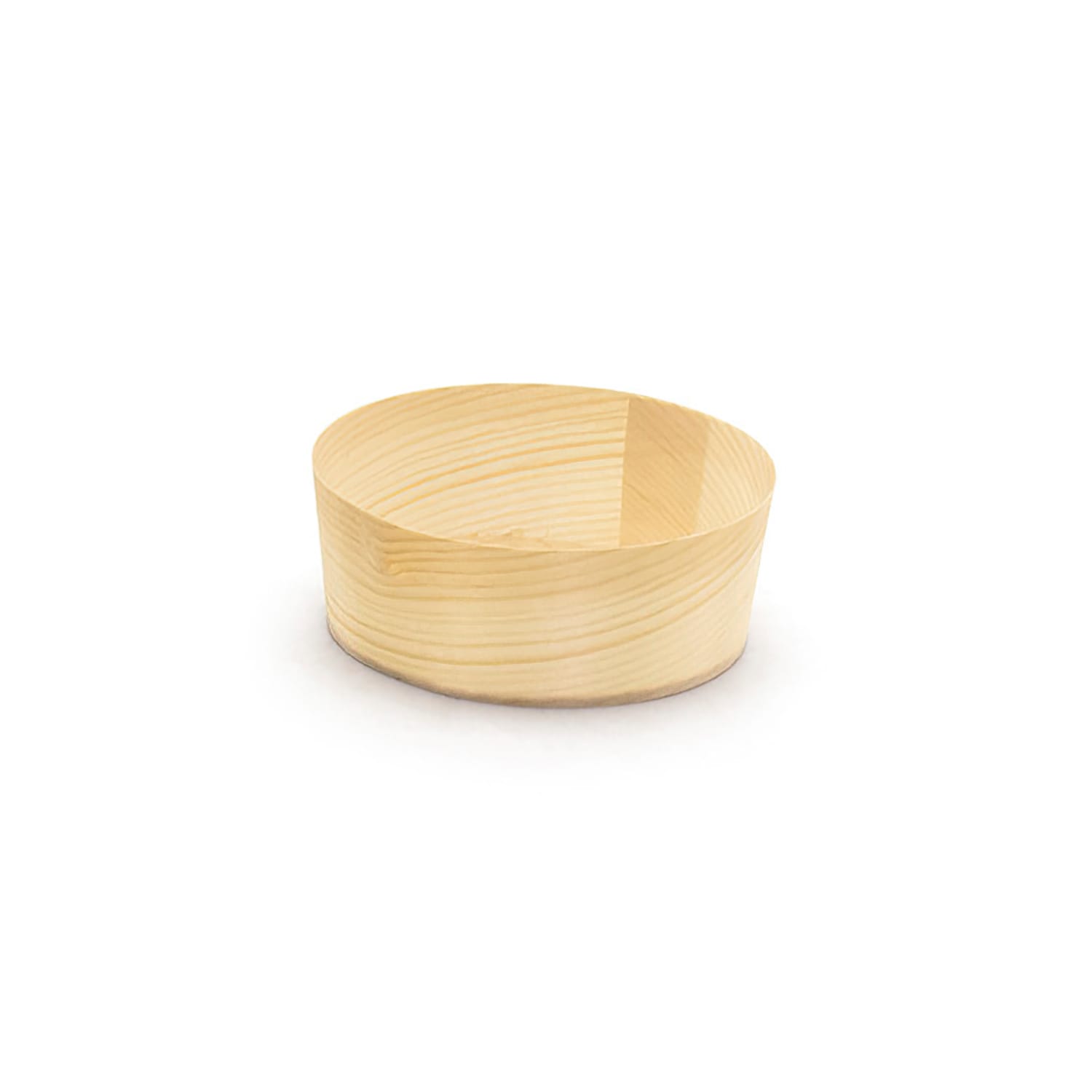Front of the House ASC018NAW28 2 oz Servewise Disposable Ramekin, Pinewood, Beige, Case of 200