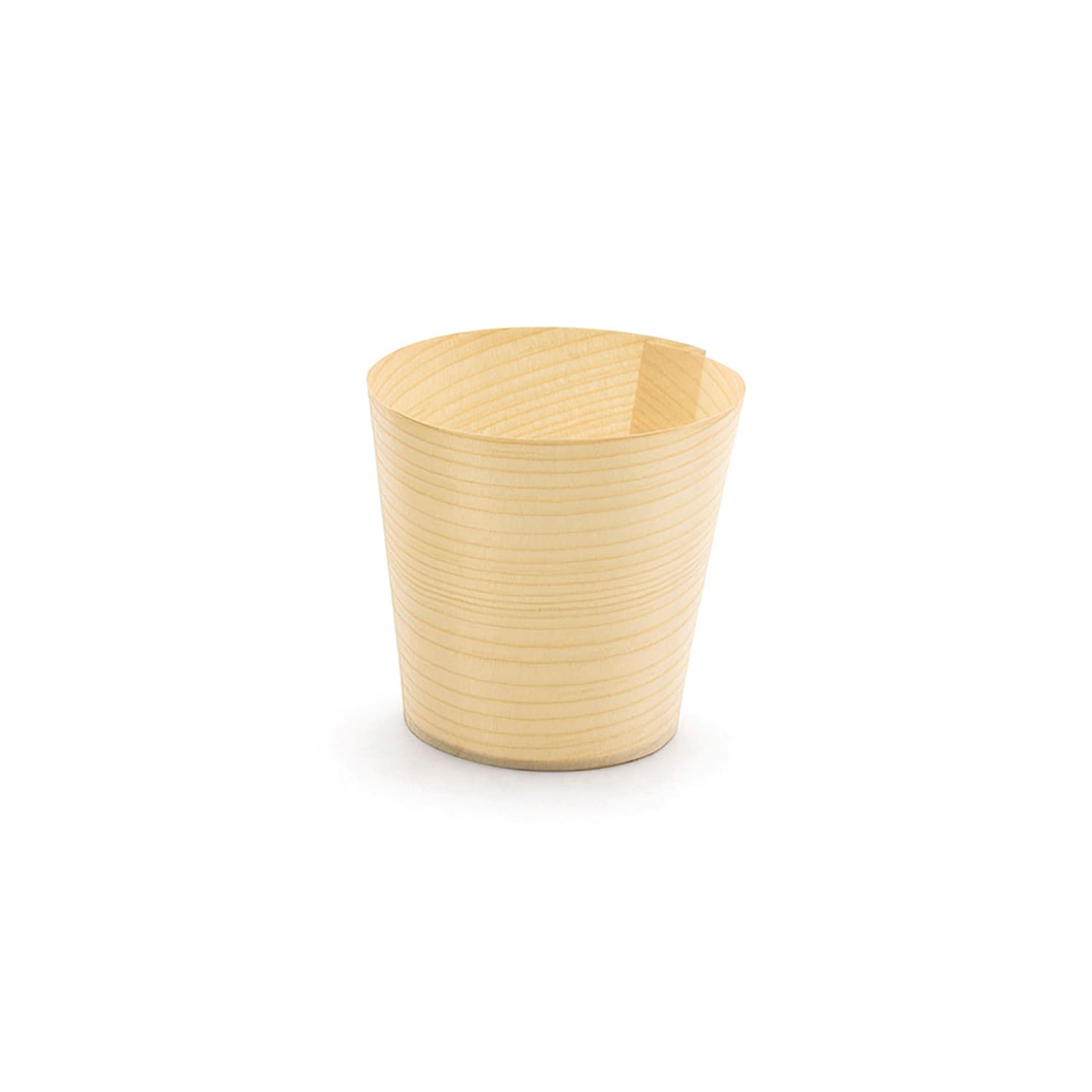 Front of the House ASC020NAW28 5 oz Servewise Disposable Ramekin, Pinewood, Beige, Case of 200