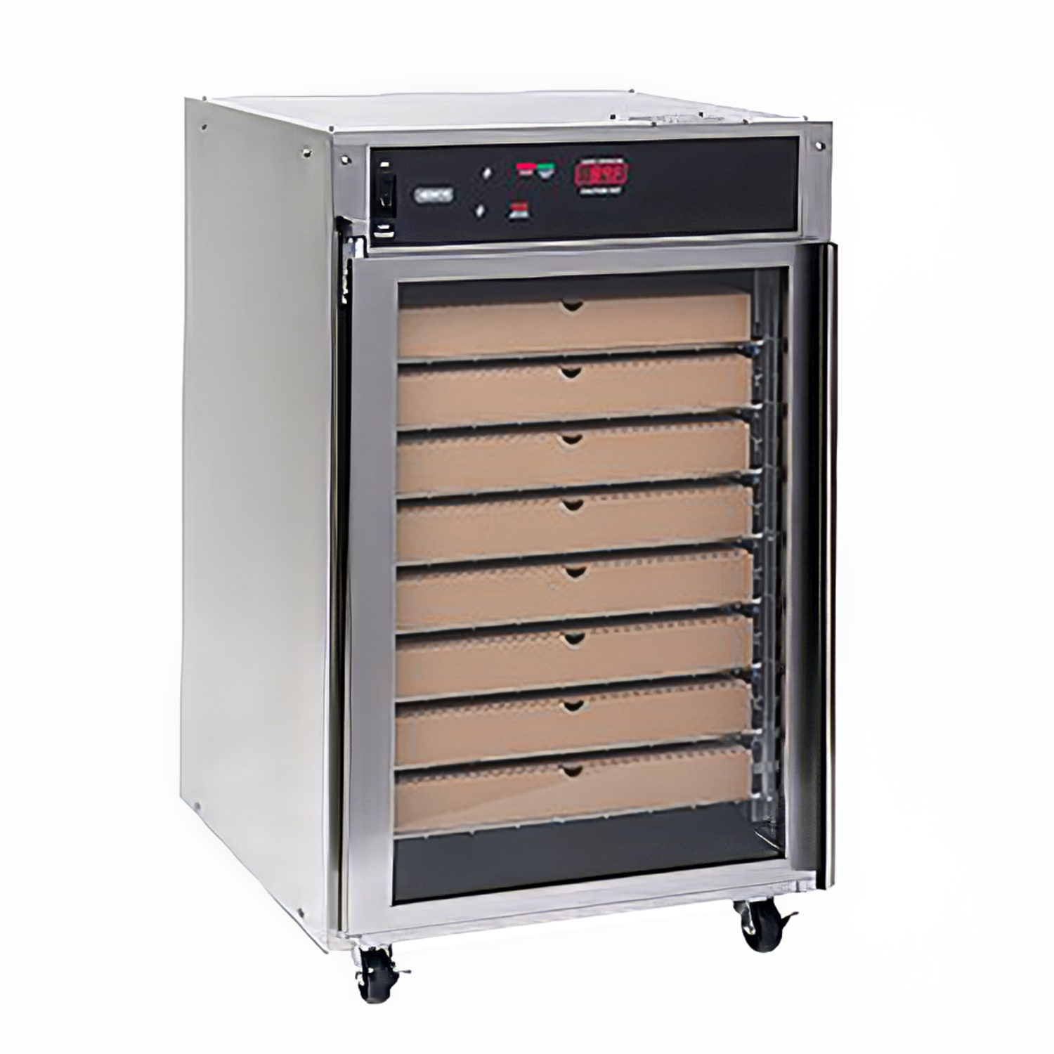 Nemco 6410 Half Height Pizza Holding Cabinet w/ 8 Pizza Box Capacity, 120v, Stainless Steel