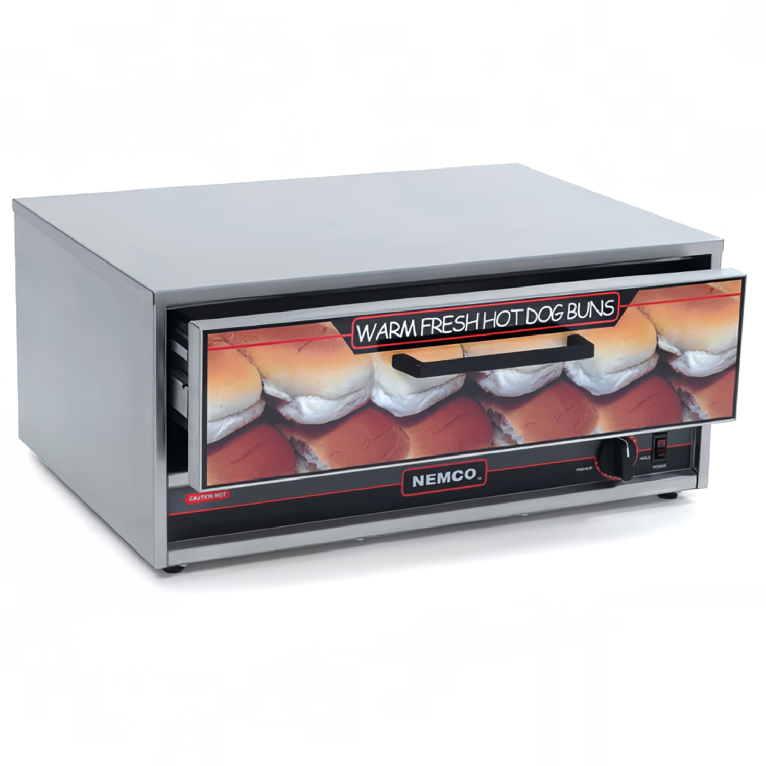 Nemco 8036-BW-220 Humidified Hot Dog Bun Warmer w/ 48 Bun Capacity, 220v/1ph, Stainless Steel