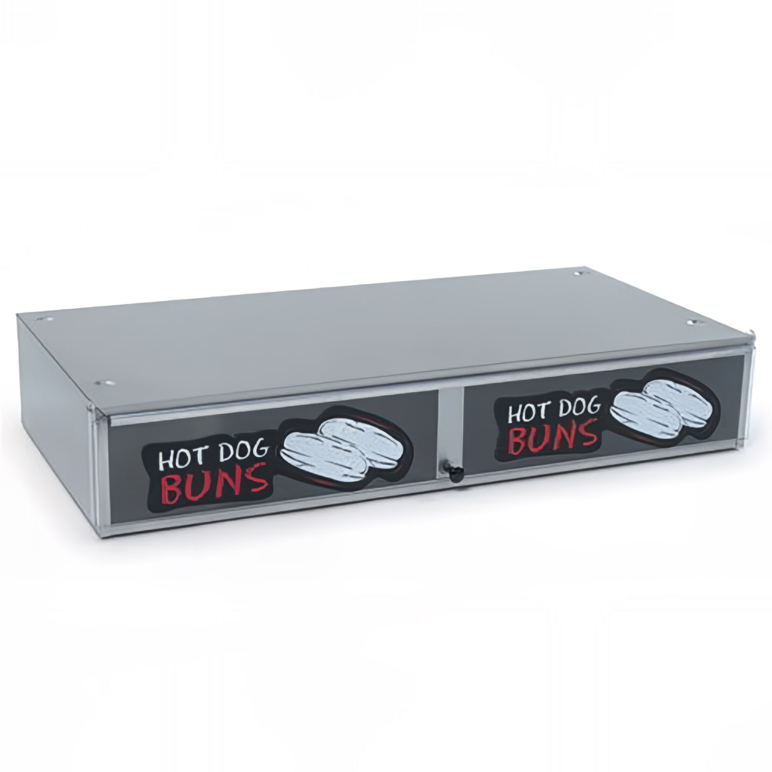 Nemco 8075-SBB Hot Dog Bun Box w/ 96 Bun Capacity, Stainless Steel