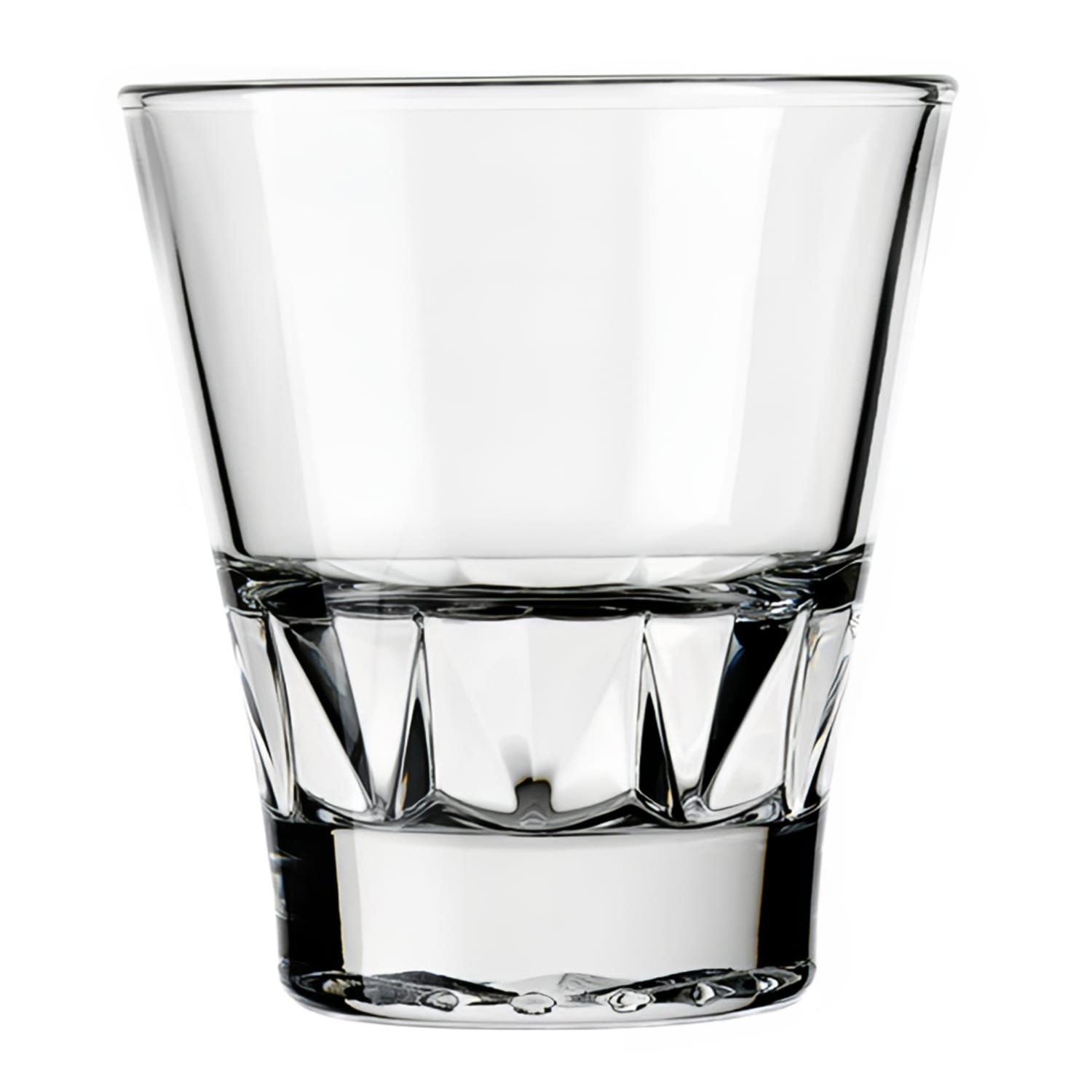 Libbey 15970 11 1/2 oz Double Old Fashioned Glass, Diamond Pattern, Gallery, Clear, 1 Dozen