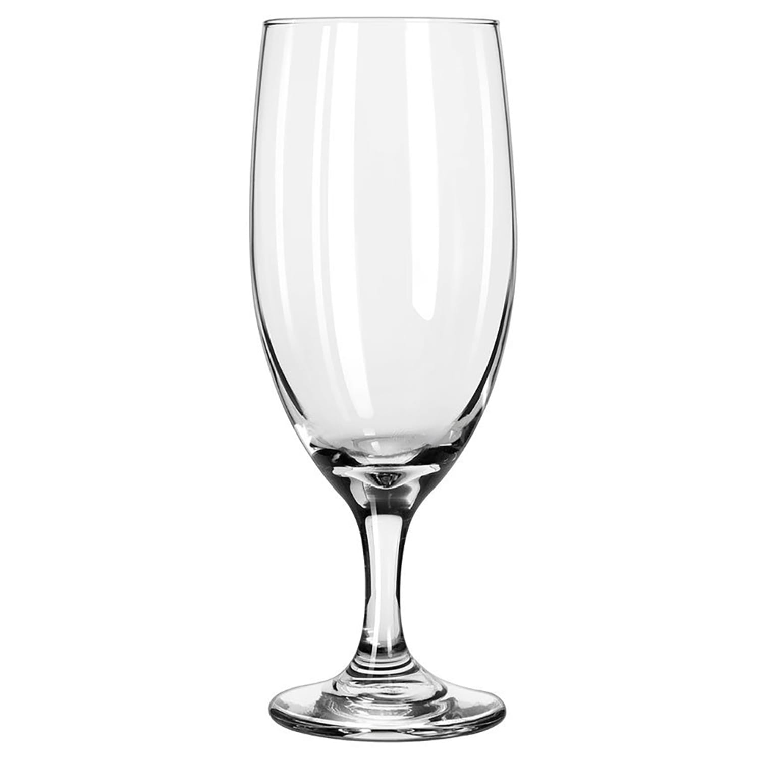 Libbey 3750 16 oz Embassy Royale Iced Tea Glass - Safedge Rim & Foot, Clear, 3 Dozen