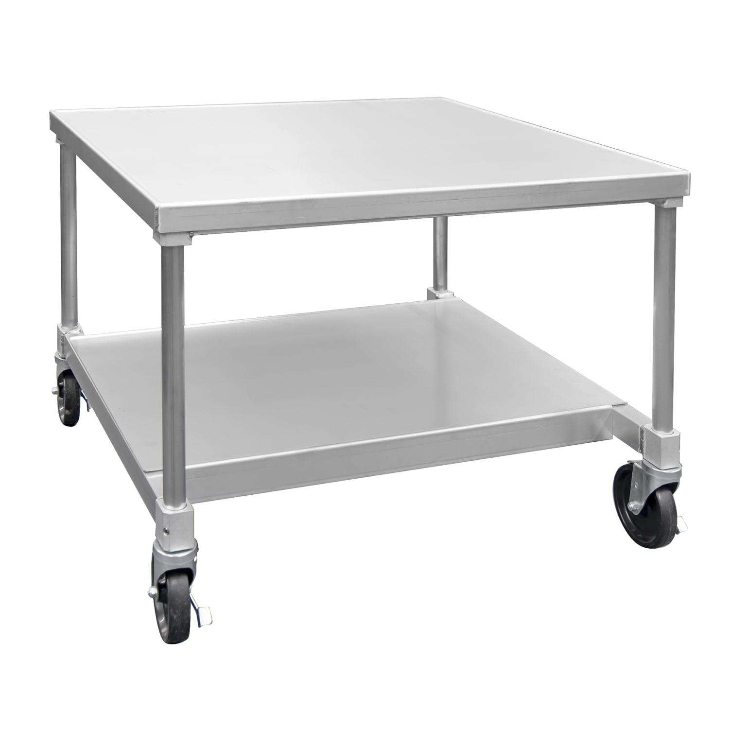 New Age 13072GSCU 72 x 30 Mobile Equipment Stand for General Use, Undershelf