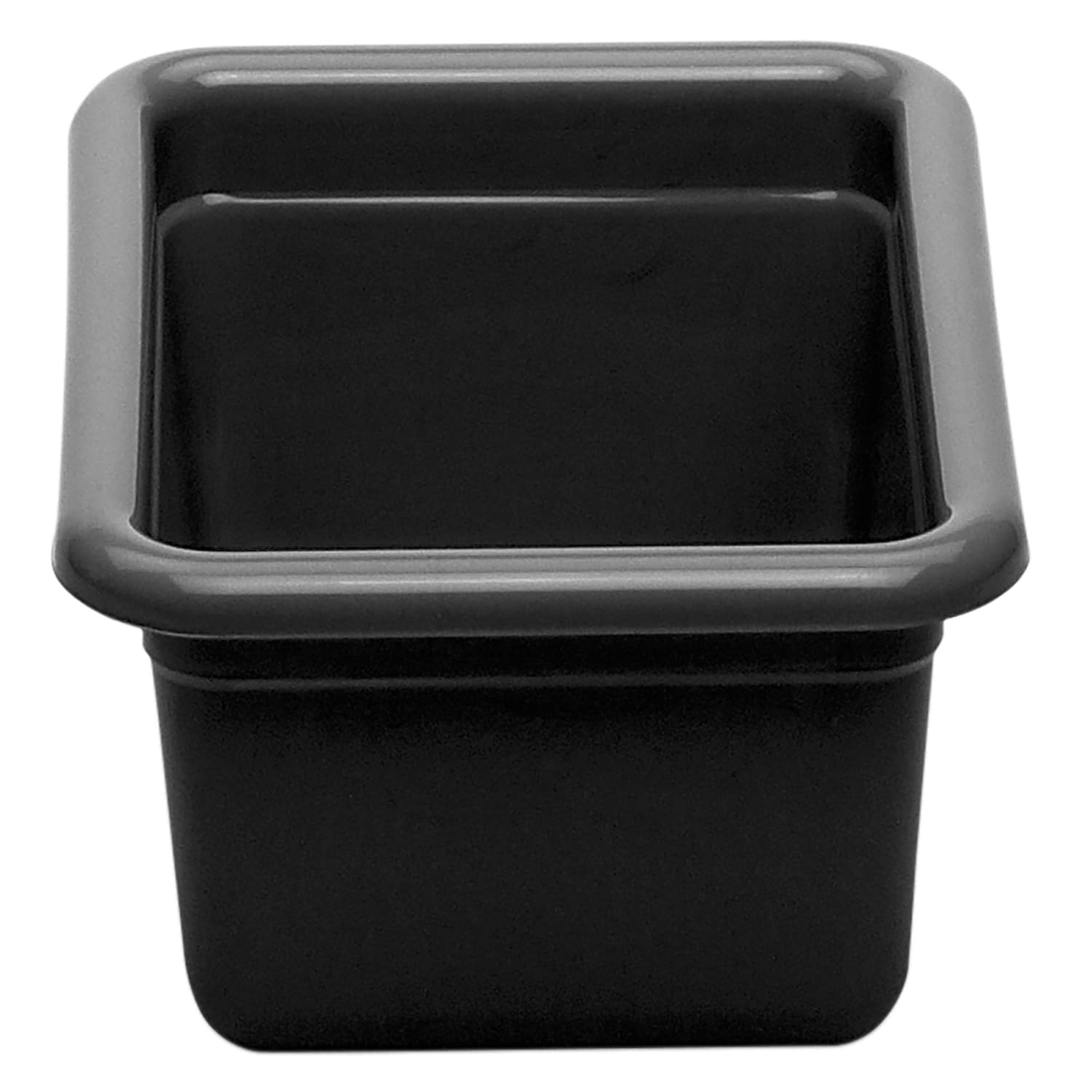 Cambro 912CBP110 Bus Box - 12 x 9 x 5, Black, Hi Gloss Plastic