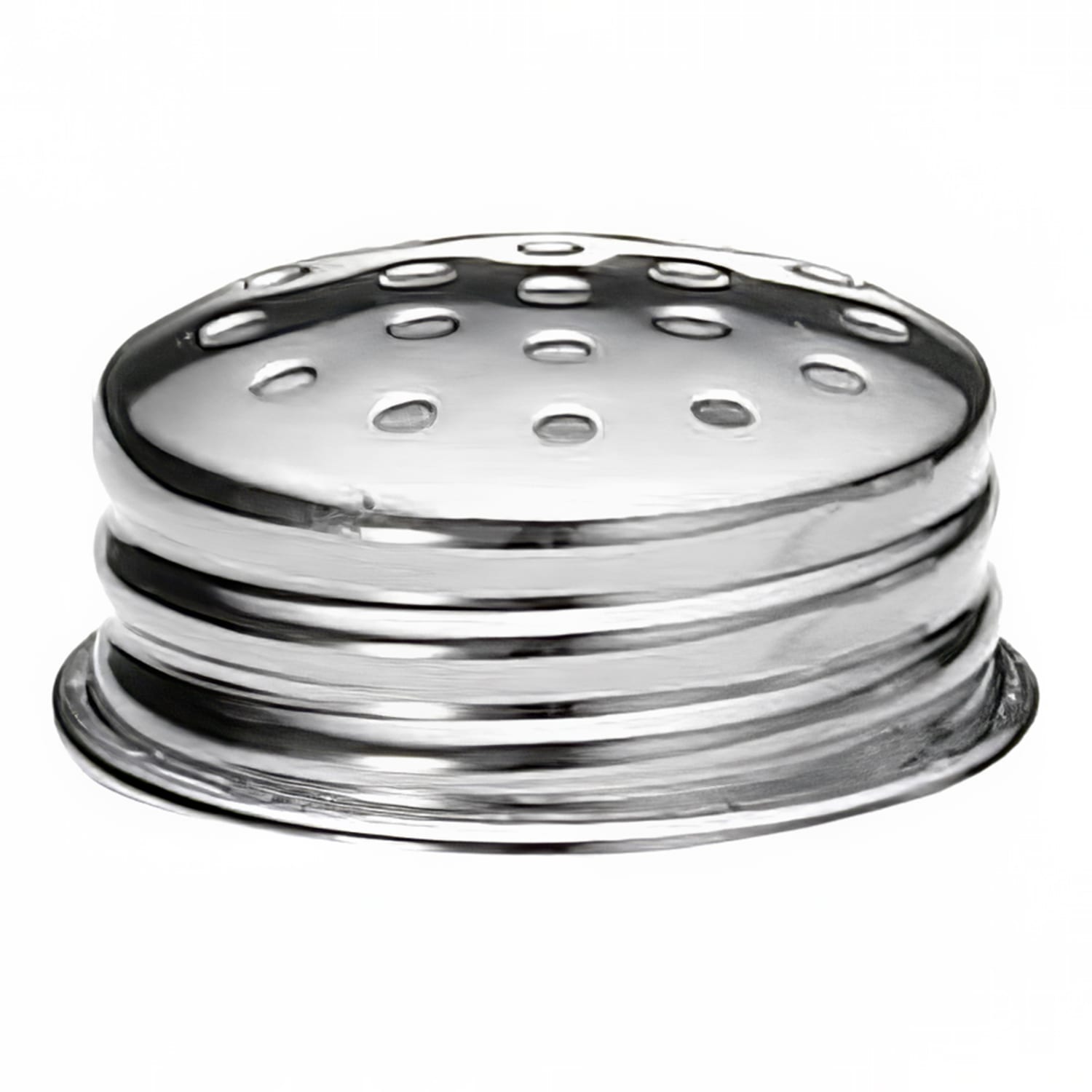 Tablecraft 152T Stainless Steel Salt Pepper Shaker Top, For 152 & 157, Pack of 24