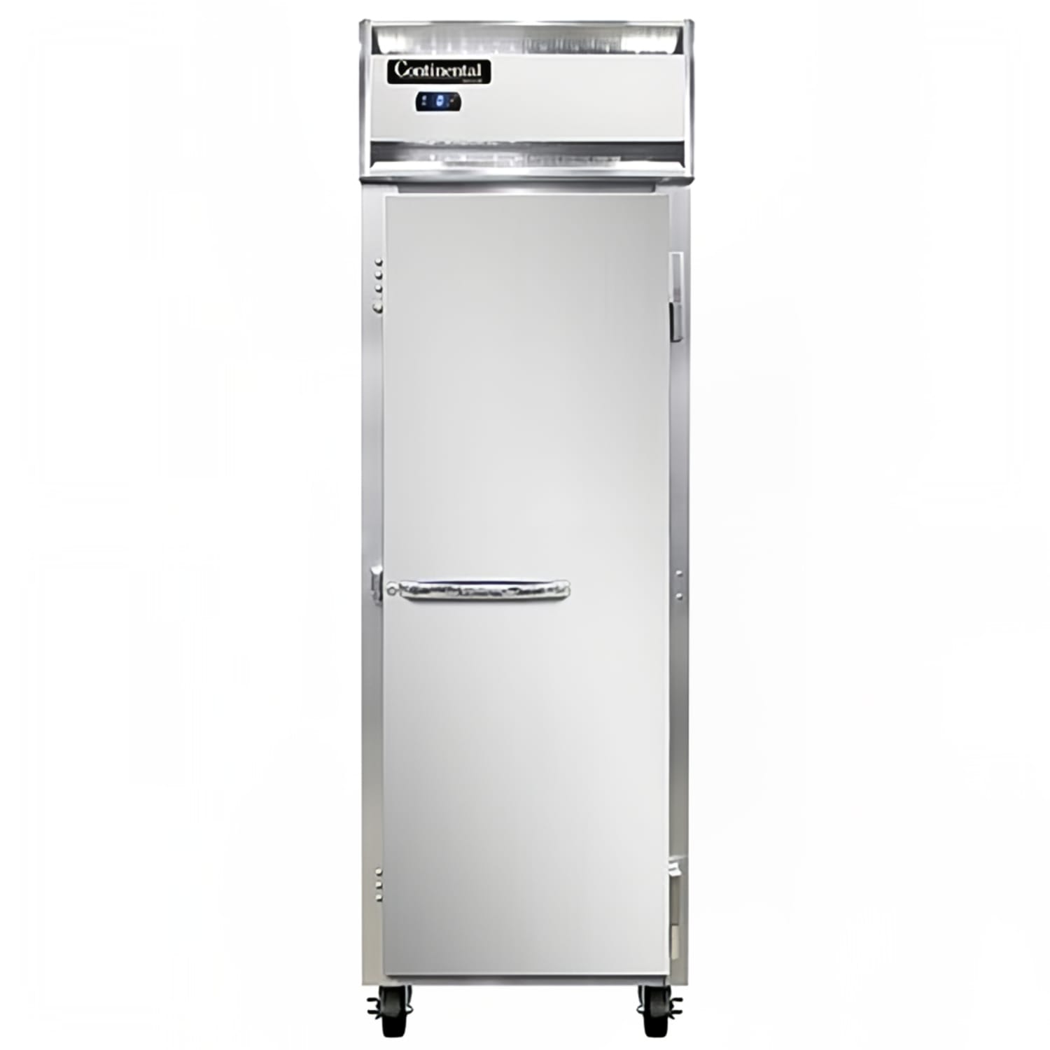 Continental 1FSNSS 26 1 Section Reach In Freezer, 1 Right Hinge Solid Door, 115v, Stainless Steel