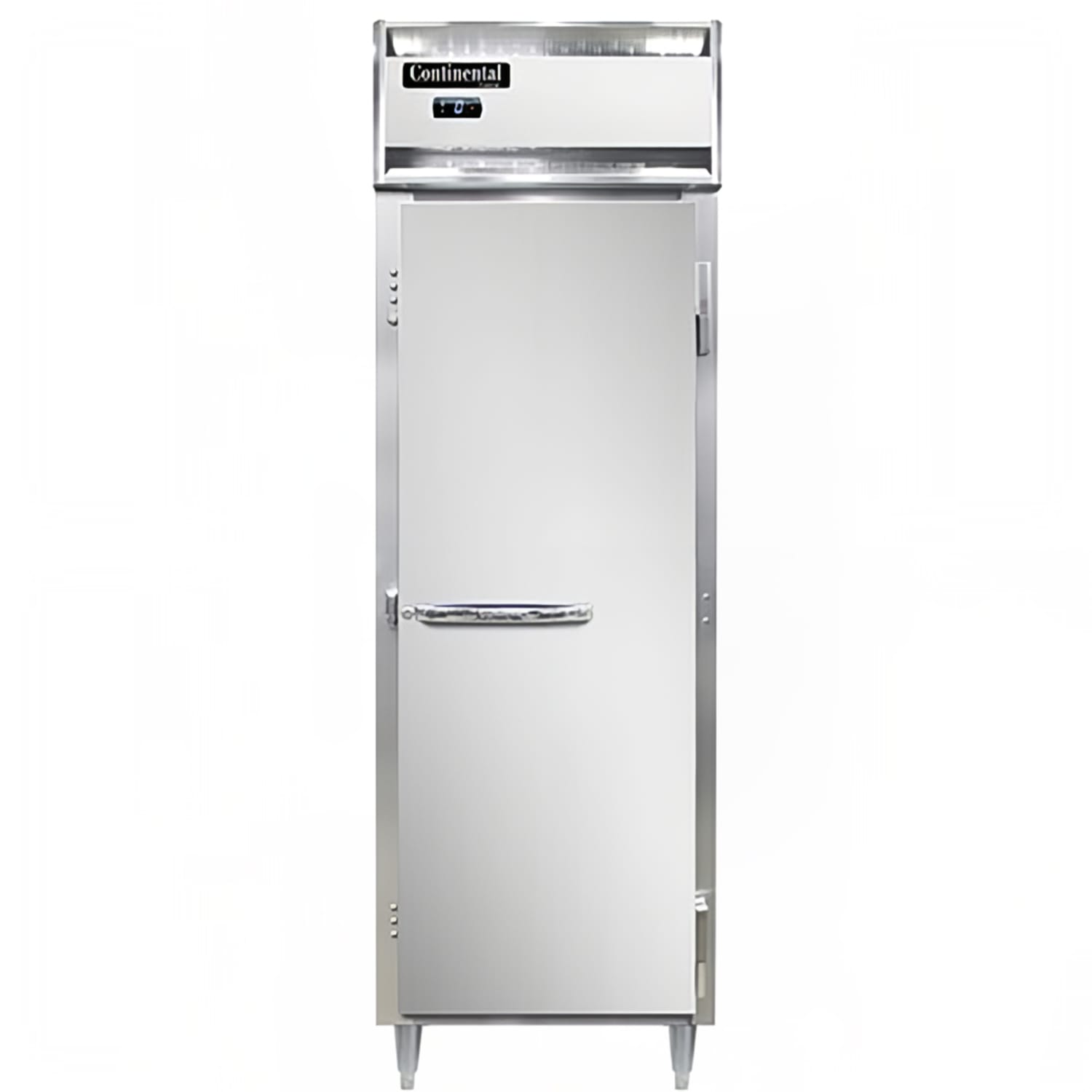Continental D1FNSA 26 Designer Line 1 Section Reach In Freezer, 1 Right Hinge Solid Door, 115v, Stainless Steel