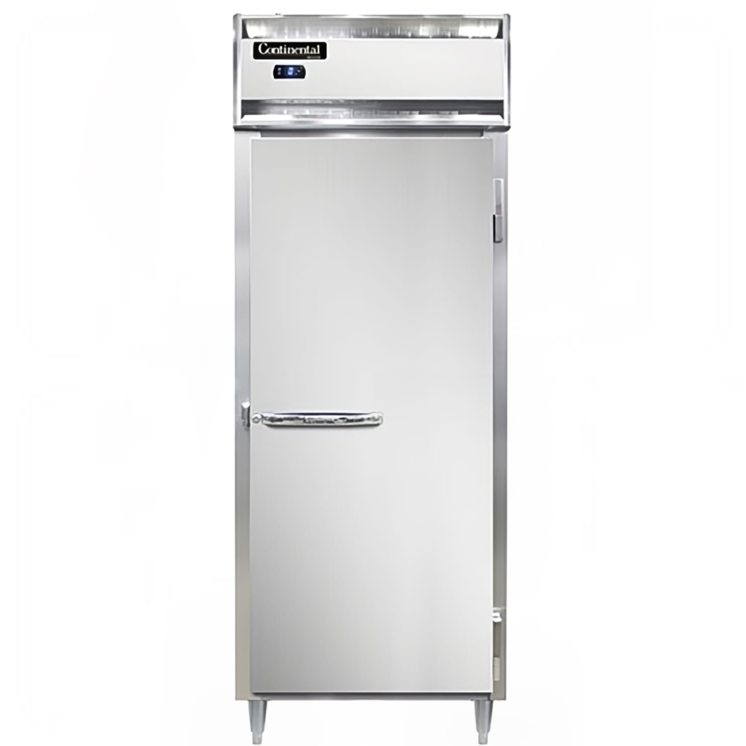 Continental D1FESNSA 28 1/2 Designer Line 1 Section Reach In Freezer, 1 Right Hinge Solid Door, 115v, 18-cu.-ft. Interior, Stainless Steel