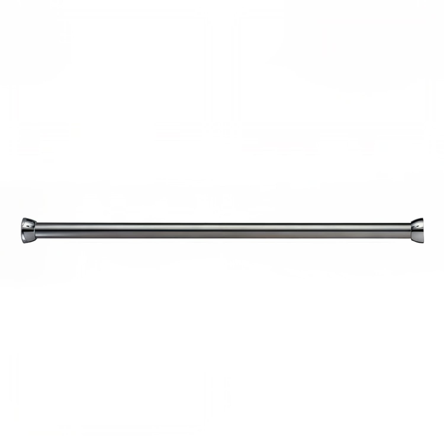 Bobrick B-207X60 60 Heavy-Duty Shower Curtain Rod w/ Concealed Mounting - Stainless Steel w/ Satin Finish, 60""