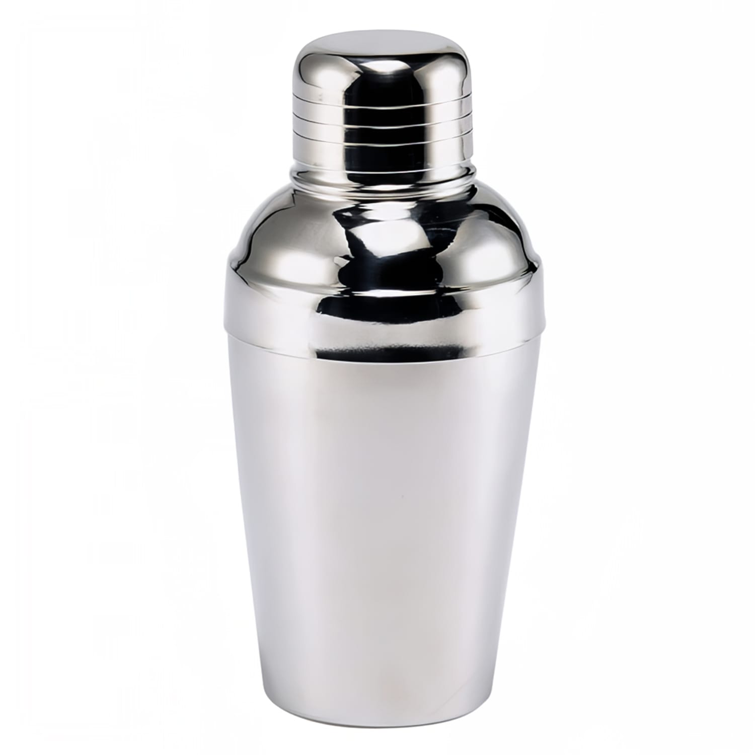 Browne 57502 8 oz Stainless Bar Cocktail Shaker Set, Silver