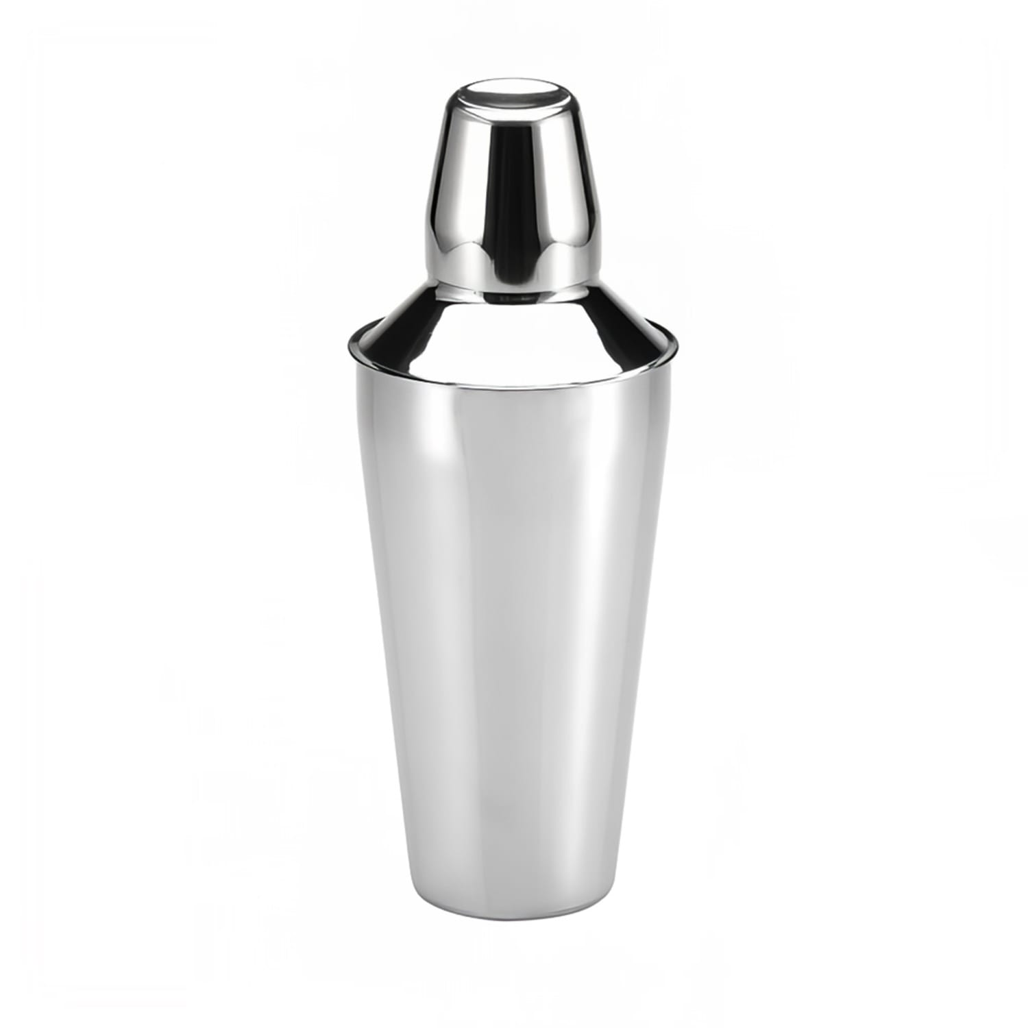Browne 57508 30 oz Stainless Bar Cocktail Shaker Set, Silver
