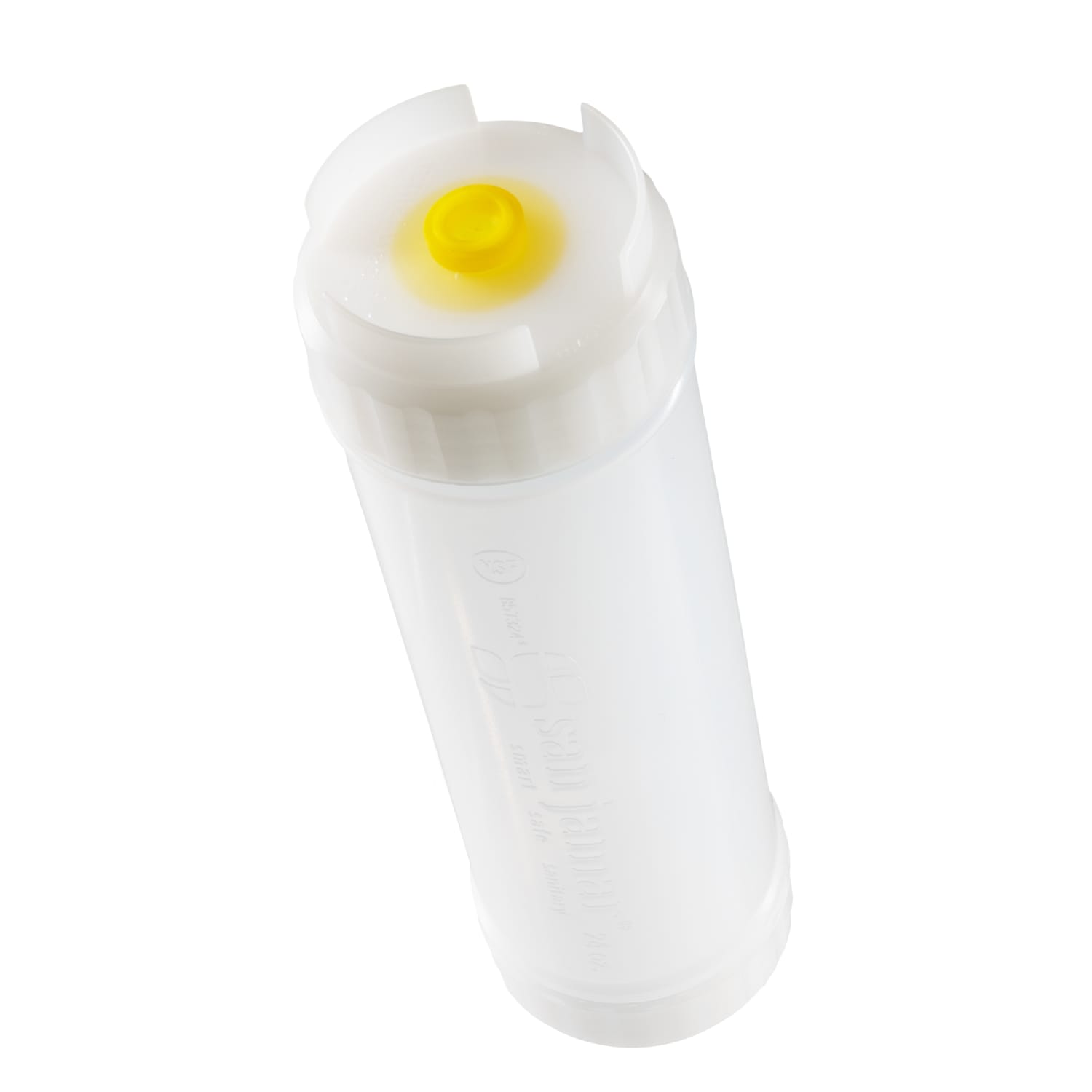San Jamar 857324M 24 oz FIFO Squeeze Bottle - Clear, Pack of 6