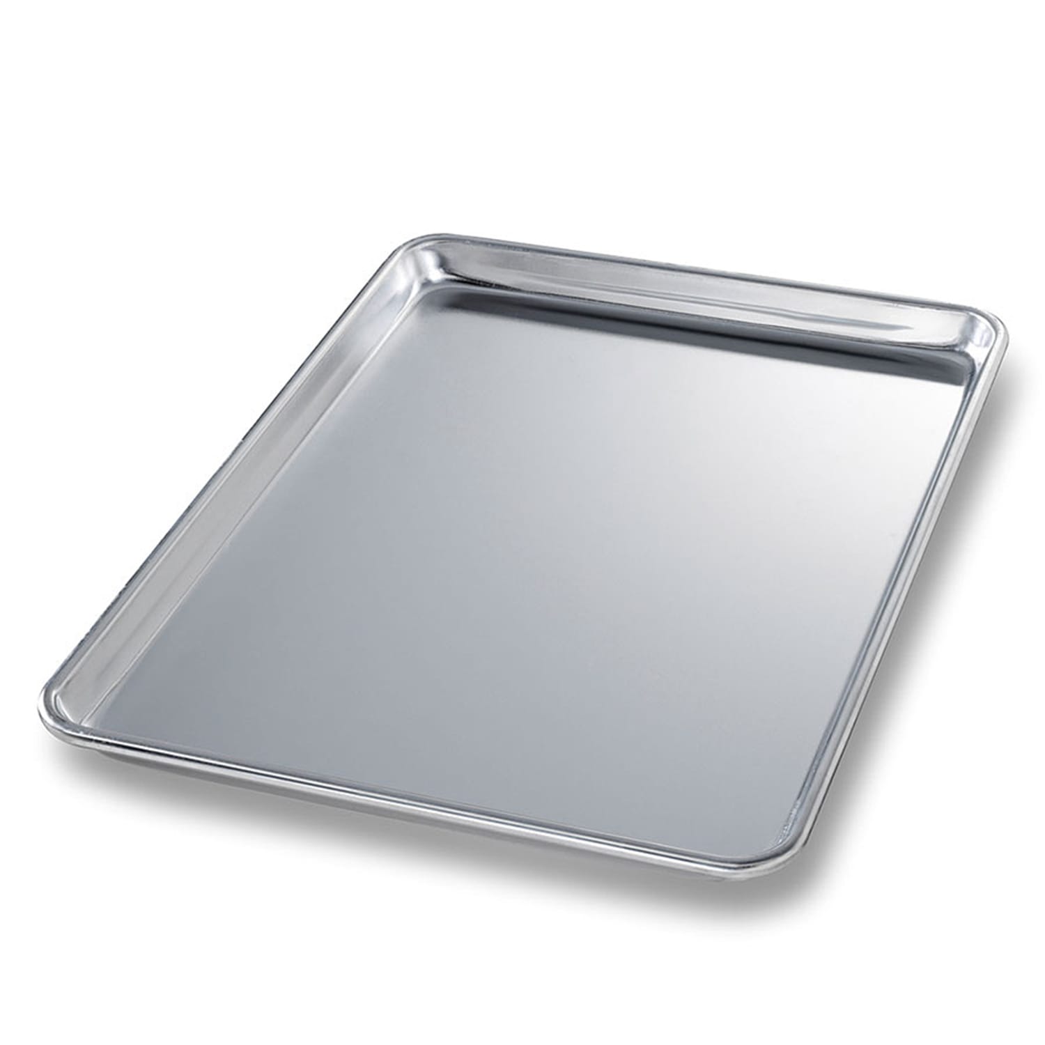 Chicago Metallic 40850 1/2 Half Size Bun / Sheet Pan - 17 3/4 x 13 x 1, 18 gauge Aluminum, Silver, 1 Dozen