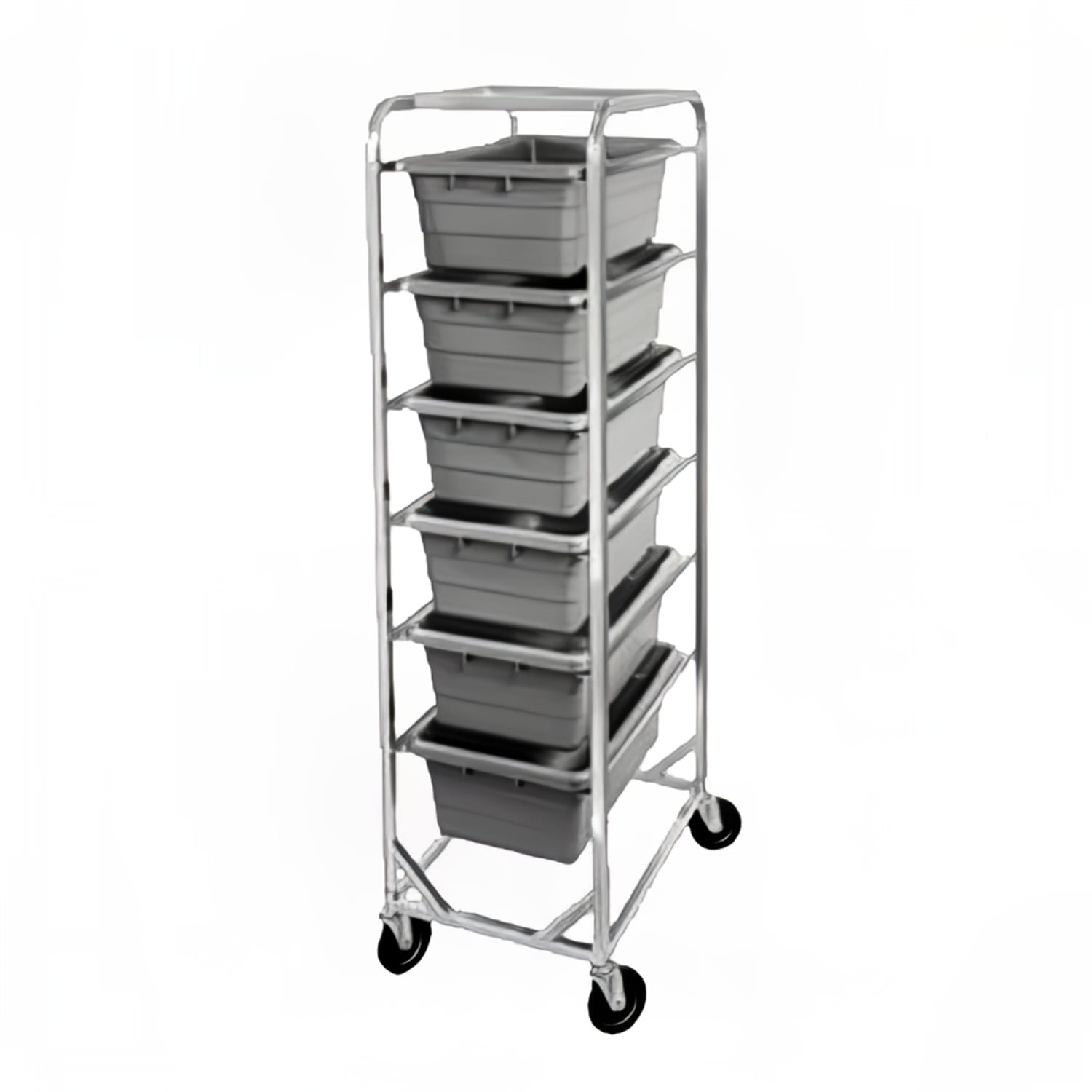 Channel AXD504L 53 Lug Rack w/ 4 Lug Capacity & Swivel Casters, Aluminum