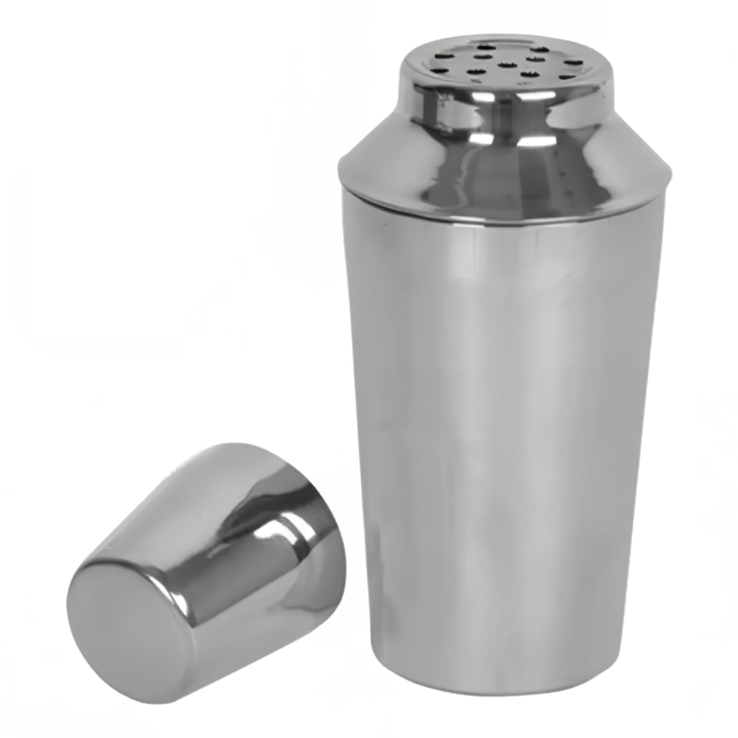Thunder Group SLIG008 8 oz Stainless Bar Cocktail Shaker Set, Silver