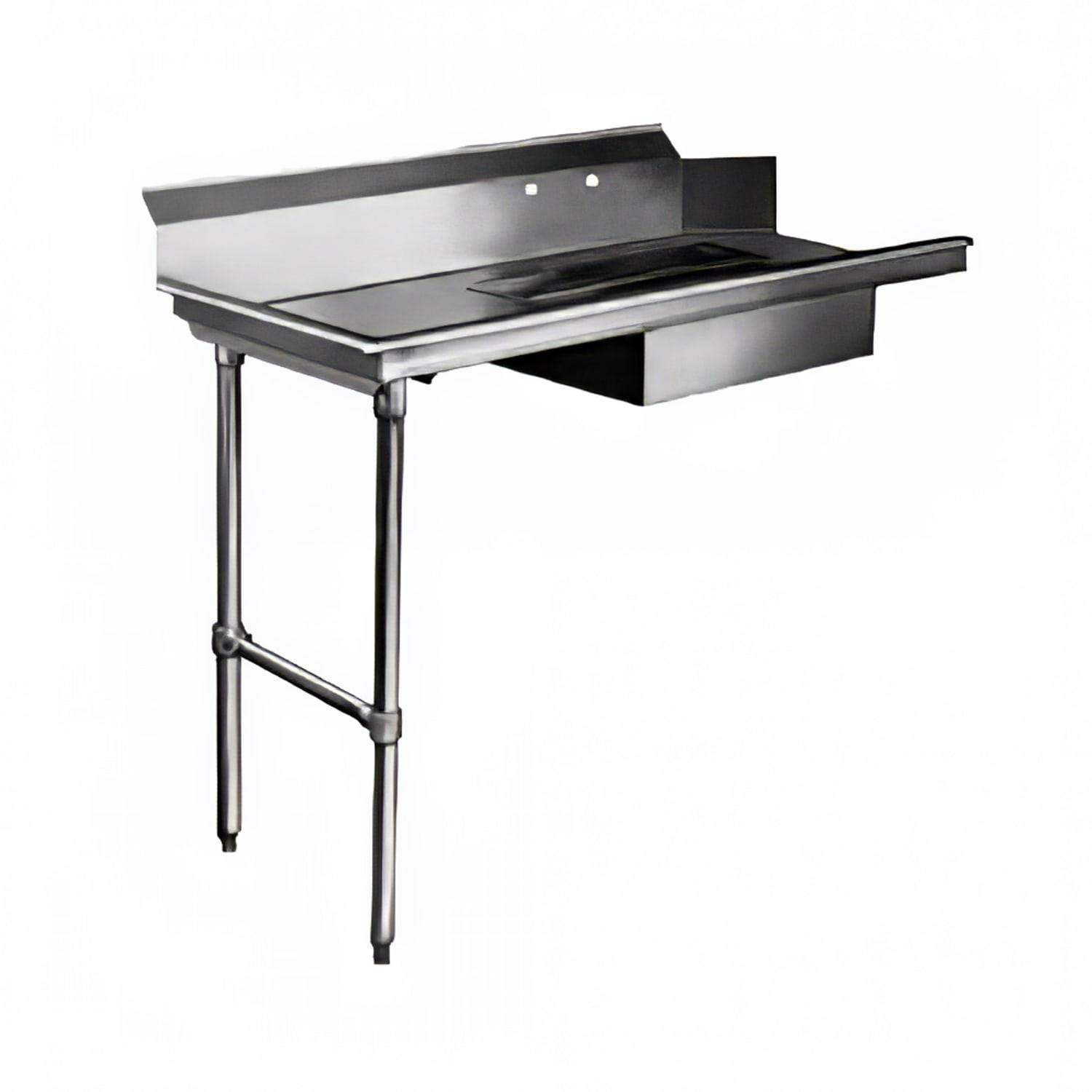 CMA Dishmachines SL-36 36 Straight Dish Table w/ 1 Sink - Left to Right, 20 x 20 x 5 Sink Bowl, Stainless Steel