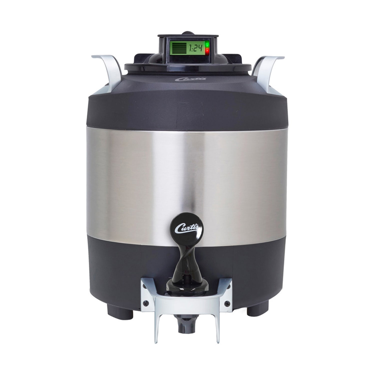 Curtis TFT1G2 1 gal Thermal FreshTrac Coffee Dispenser, Programmable Timer, Stainless Steel