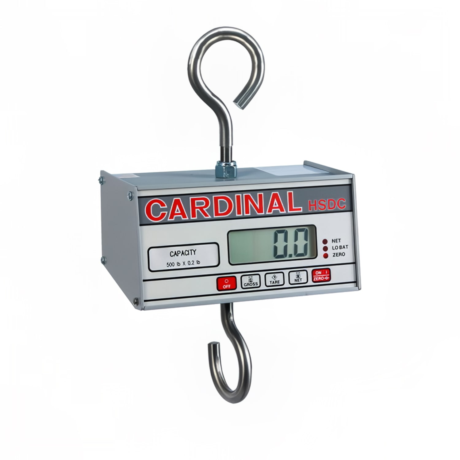 Detecto HSDC-100 Hanging Scale w/ 1 Digital Readout, 99 9/105 x 1/20 lb, Battery powered