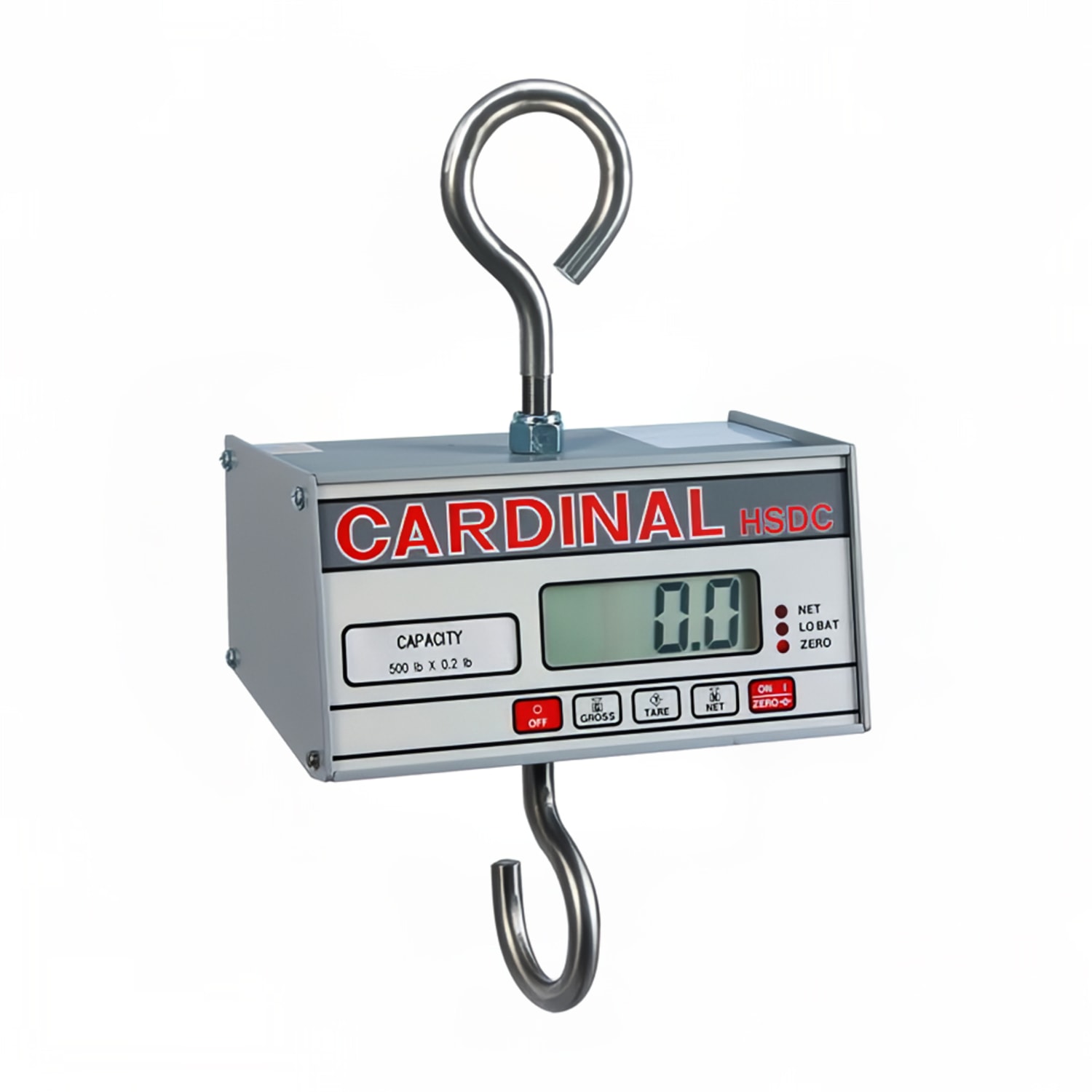 Detecto HSDC-100KG Hanging Scale w/ 1 Digital Readout, Battery Powered, 99 9/105 x 1/20 kg Capacity