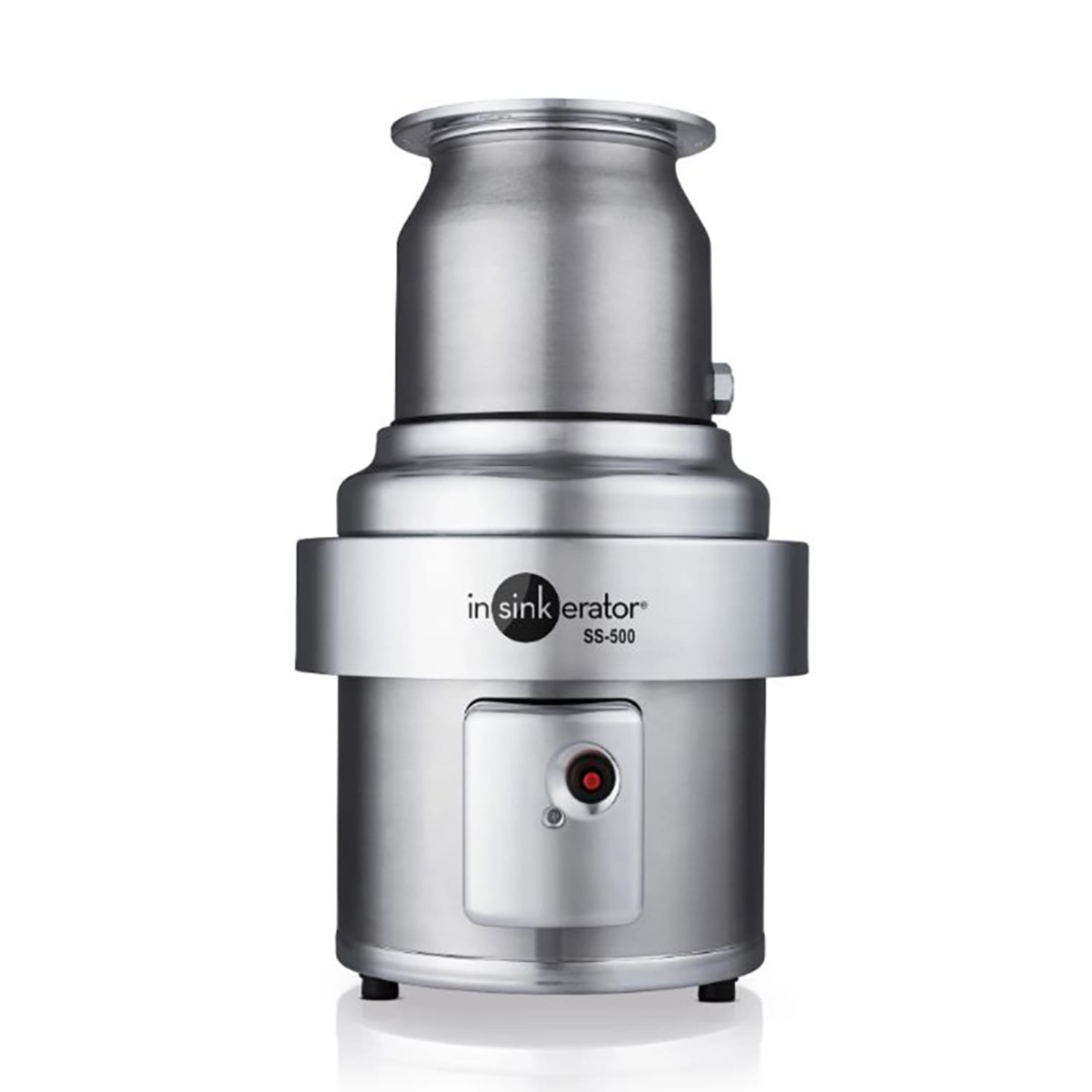 InSinkErator SS-500-15A-MS Complete Disposer Package, 5 HP, 15 in Bowl, 208V/3PH, Stainless Steel