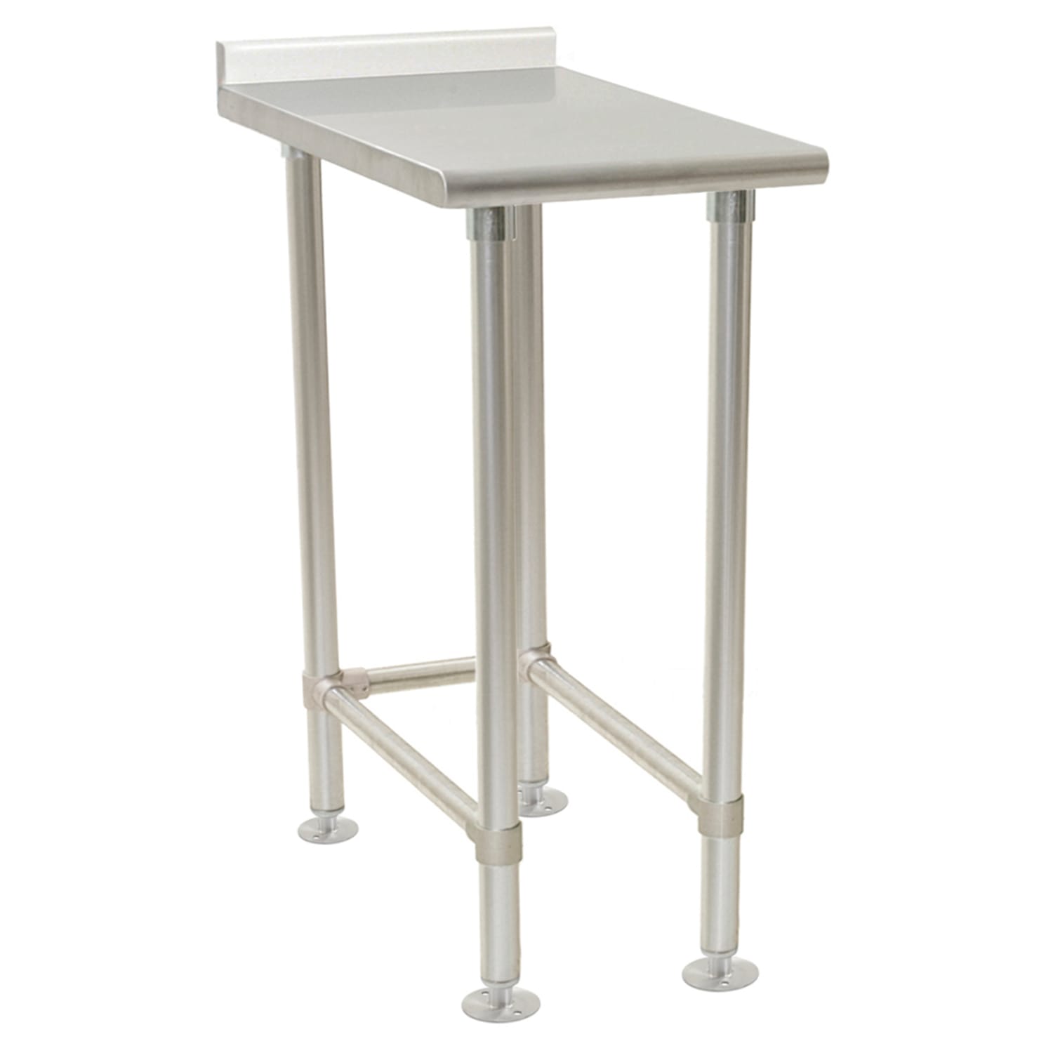 Eagle Group UT3015STEB Equipment Filler Table w/ Open Base - 15 x 30, 16 ga Stainless Steel