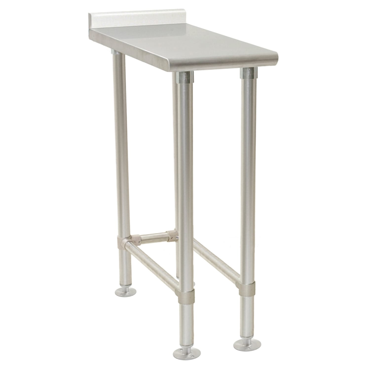 Eagle Group UT3012STEB Equipment Filler Table w/ Open Base - 12 x 30, 16 ga Stainless Steel
