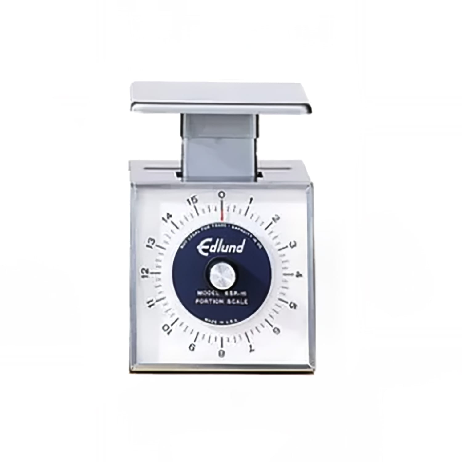 Edlund SSR-16 (46200) Top Loading Scale 16 oz x 1/4 oz Vertical Face Portion Dial Type, Stainless Steel