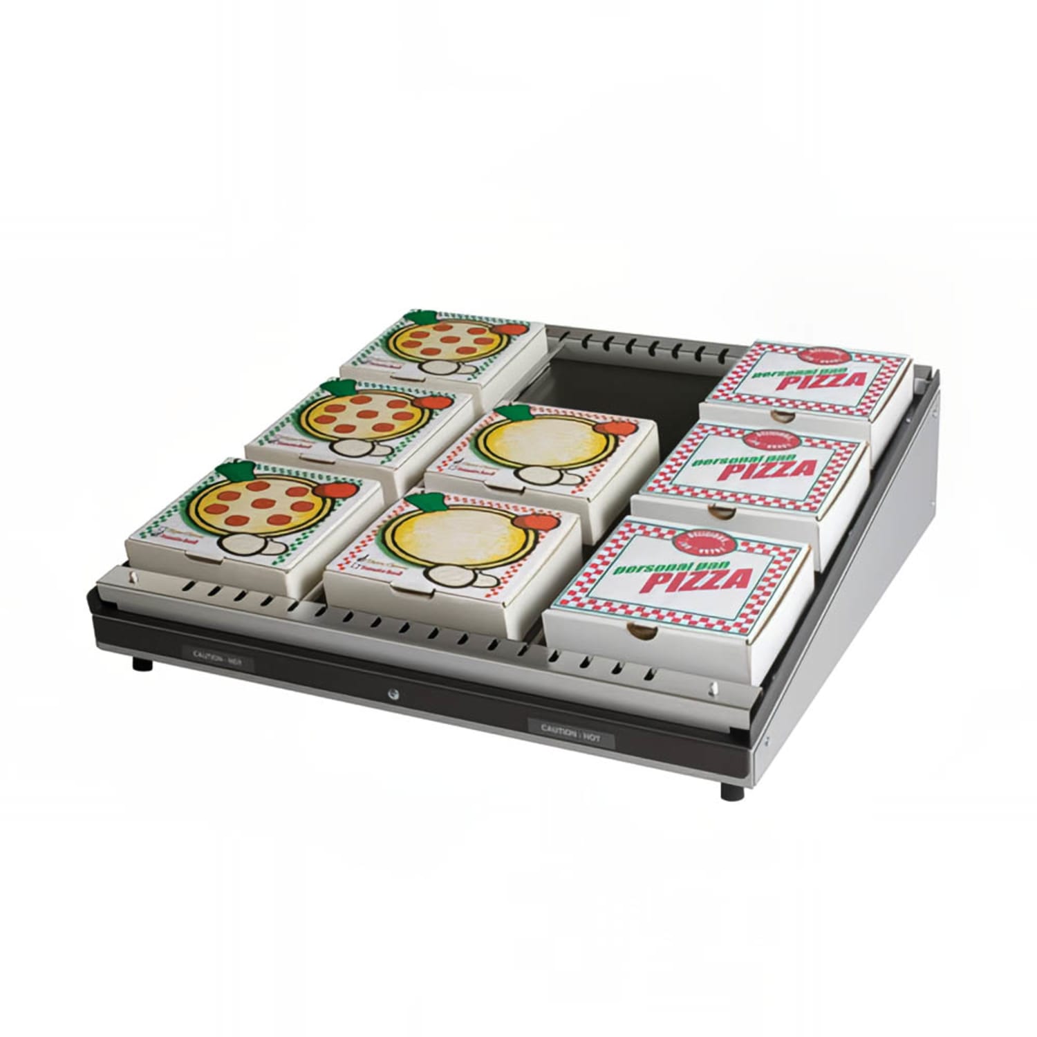 Hatco GRPWS-2424 24 Heated Pizza Merchandiser w/ 1 Level, 120v, Stainless Steel
