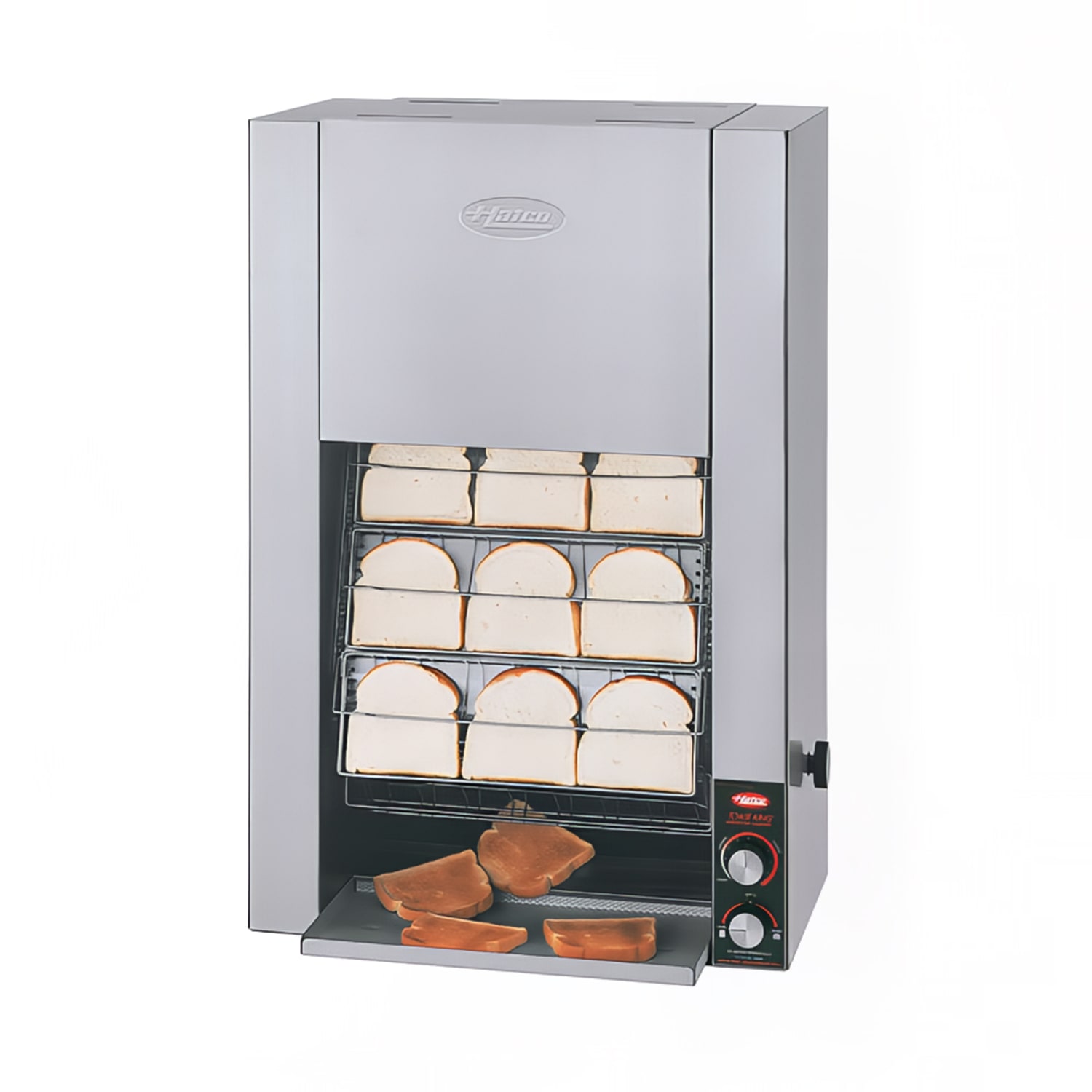 Hatco TK-100-208-QS Vertical Toaster - 960 Slices/hr w/ 1 1/4 Product Opening, 208v/1ph, Stainless Steel