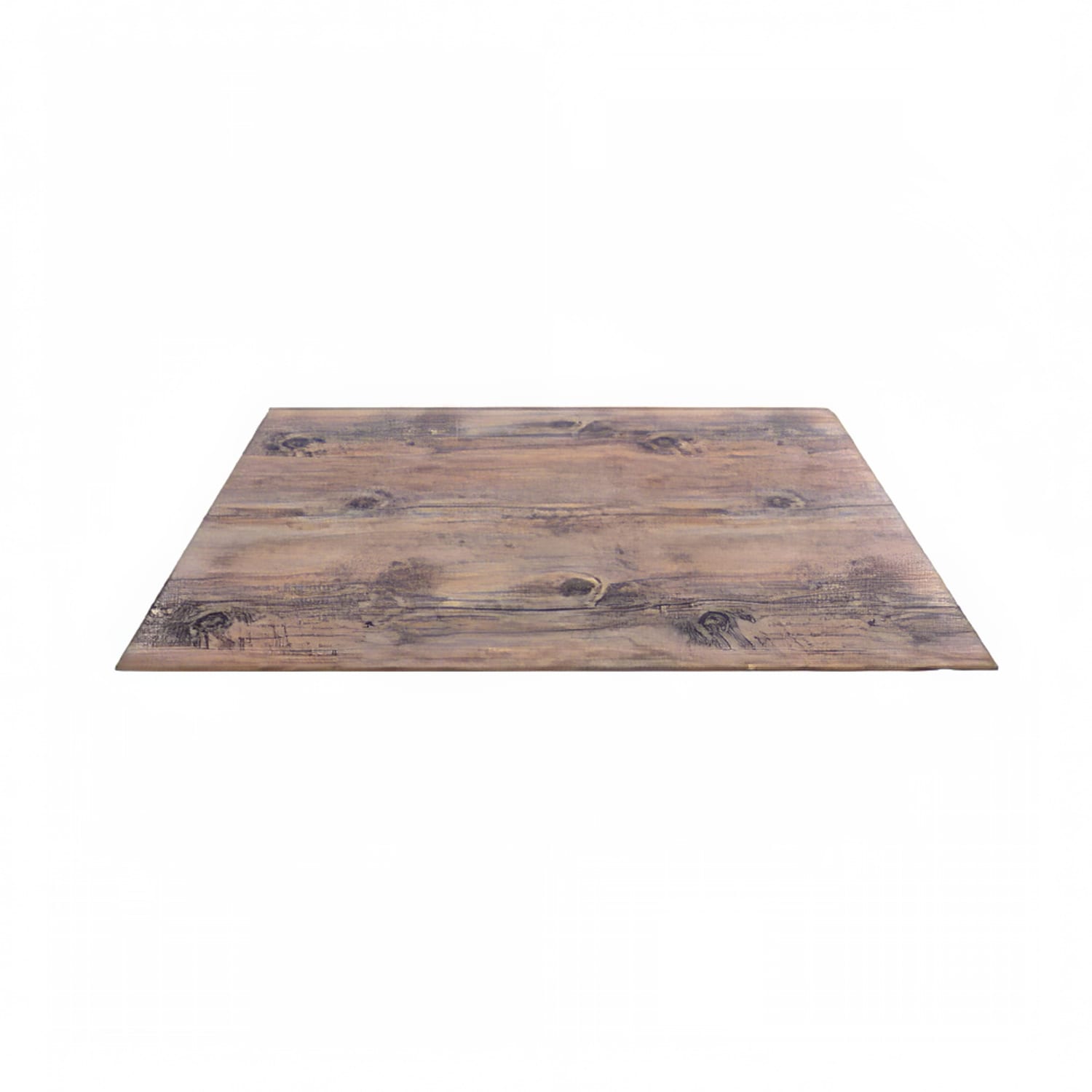 Elite Global Solutions M2415-DW Rectangular Fo Bwa Meta Riser - 24 x 15, Melamine, Faux Driftwood, Brown