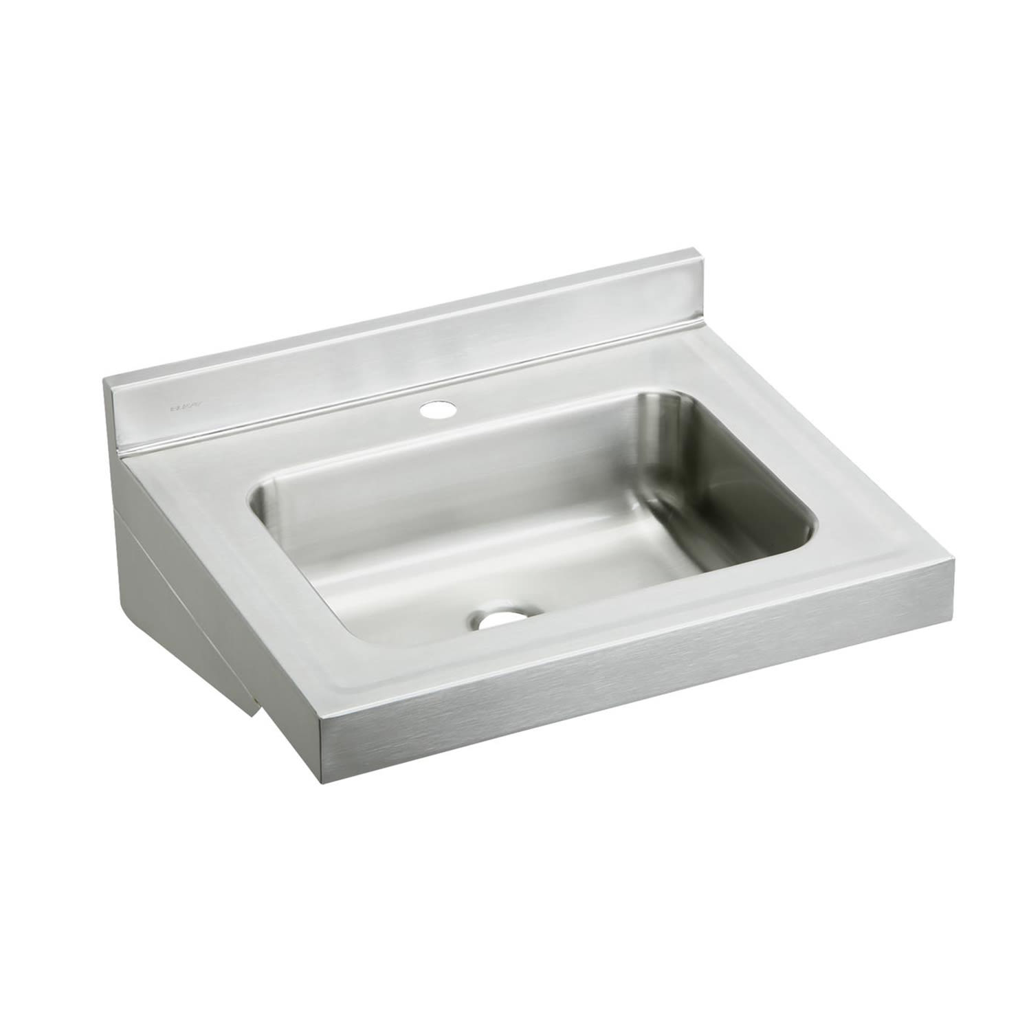 Elkay ELV22191 Wall Mount Commercial Hand Sink w/ 16L x 11 1/2W x 5 1/2D Bowl, Stainless Steel