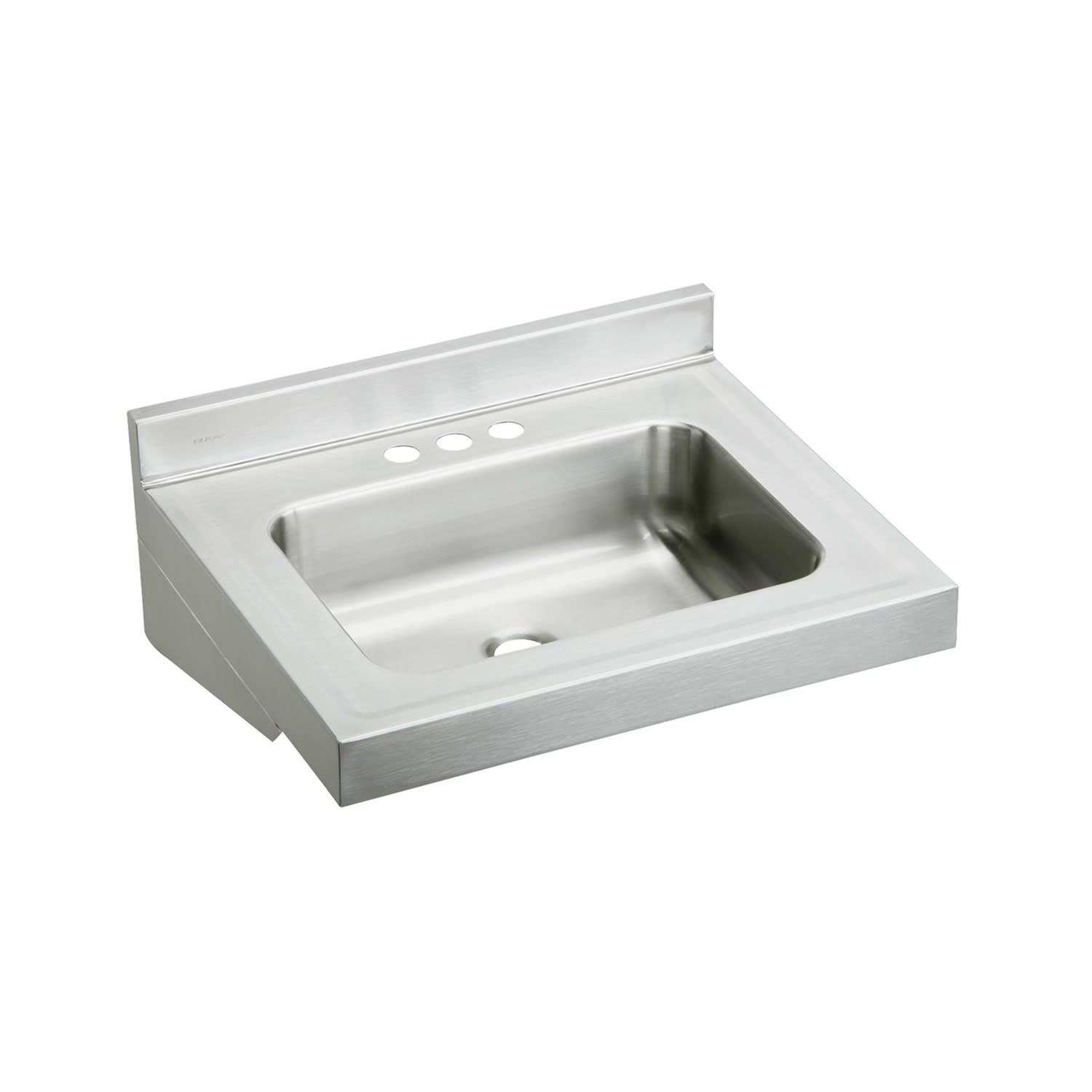 Elkay ELV2219CS3 Wall Mount Commercial Hand Sink w/ 16L x 11 1/2W x 5 1/2D Bowl, Stainless Steel