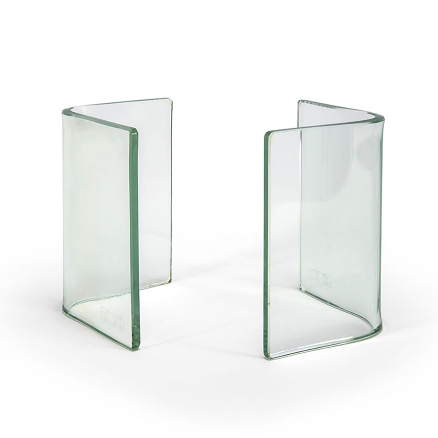 Front of the House BHO031CLG20 2 Piece Arctic Riser Set - 6 1/4H, Glass, Clear