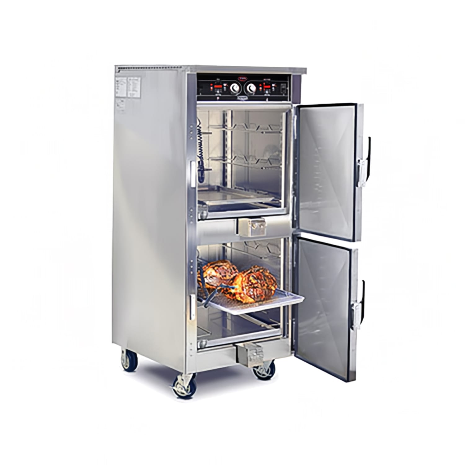 FWE LCH-6-6-SK-G2 Full Size Commercial Smoker Double Oven w/ Cook & Hold - 208v/1ph, Automatic Controls, Stainless Steel