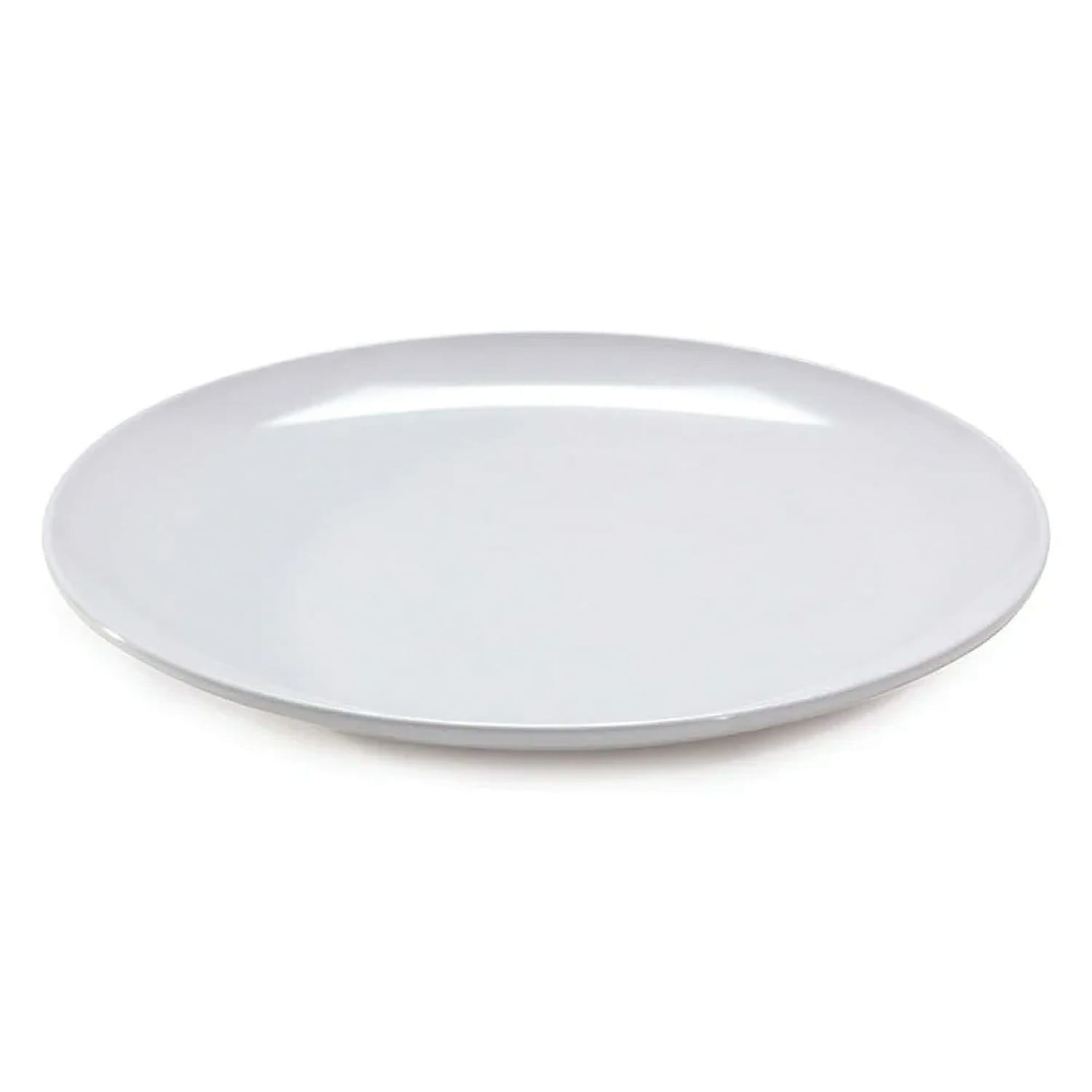 GET ML-240-W 18 Round Siciliano Plate - Melamine, White, Pack of 3