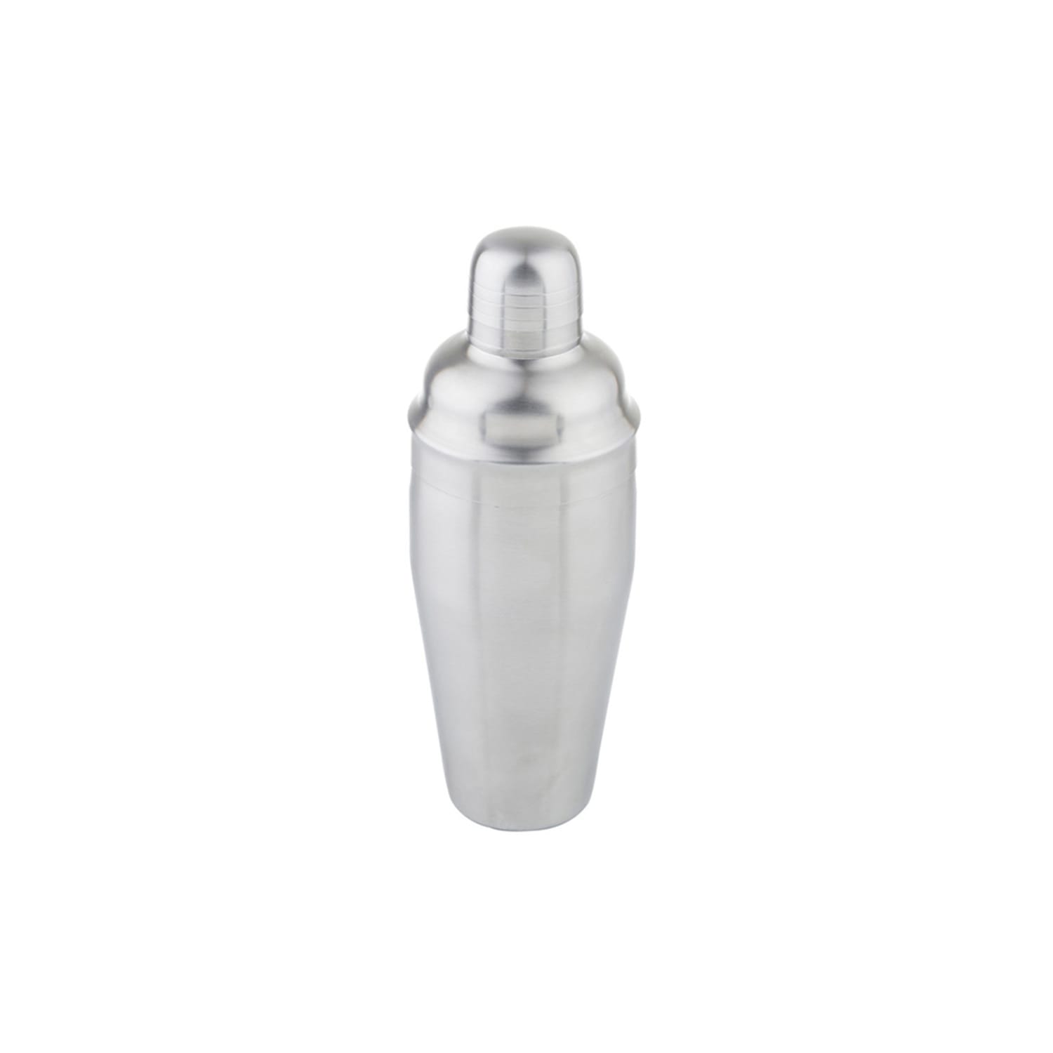 Tablecraft 10469 24 oz Stainless Bar Cocktail Shaker Set, Silver