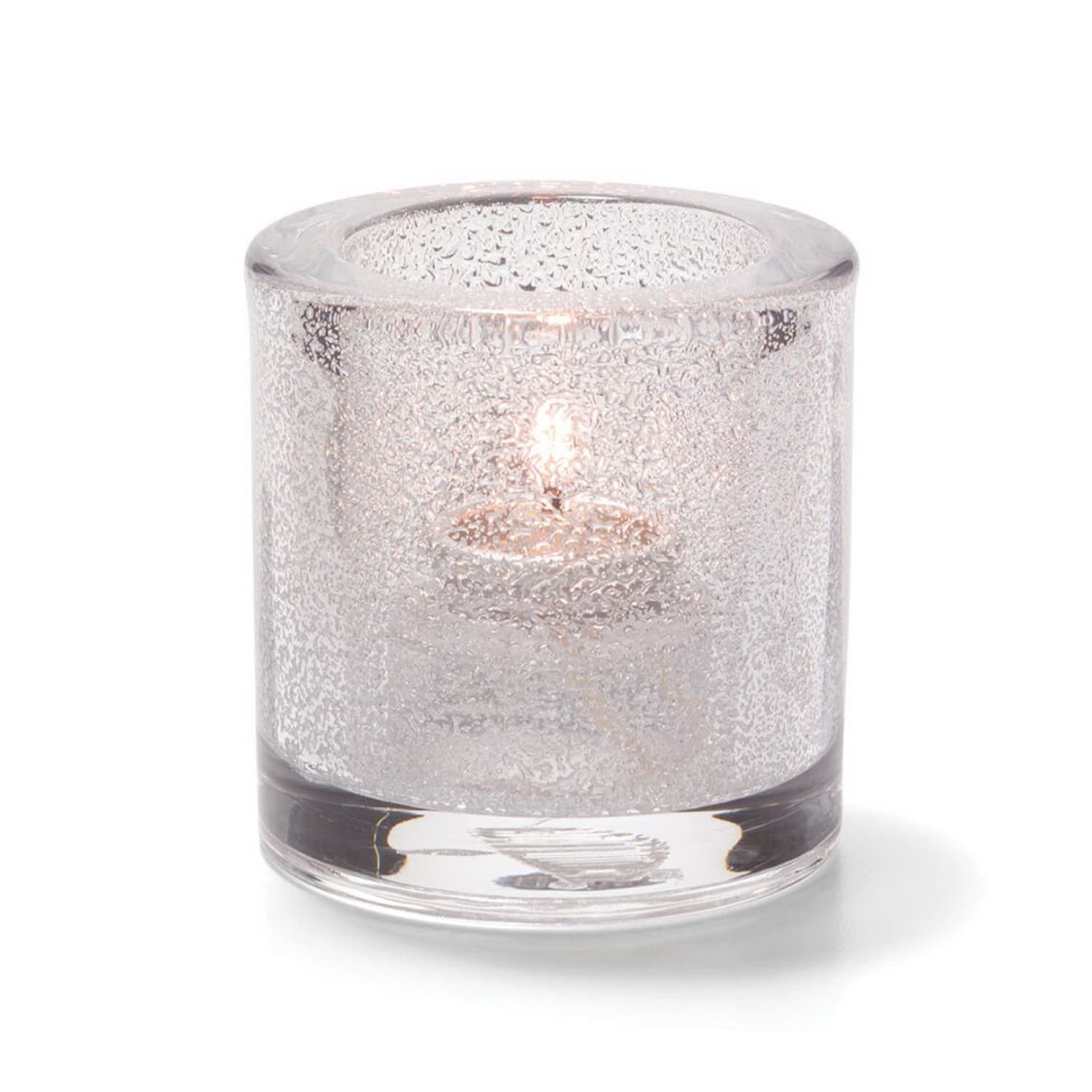 Hollowick 5140CJ Tealight Lamp for HD8 2 3/4 x 2 7/8, Glass, Clear Jewel