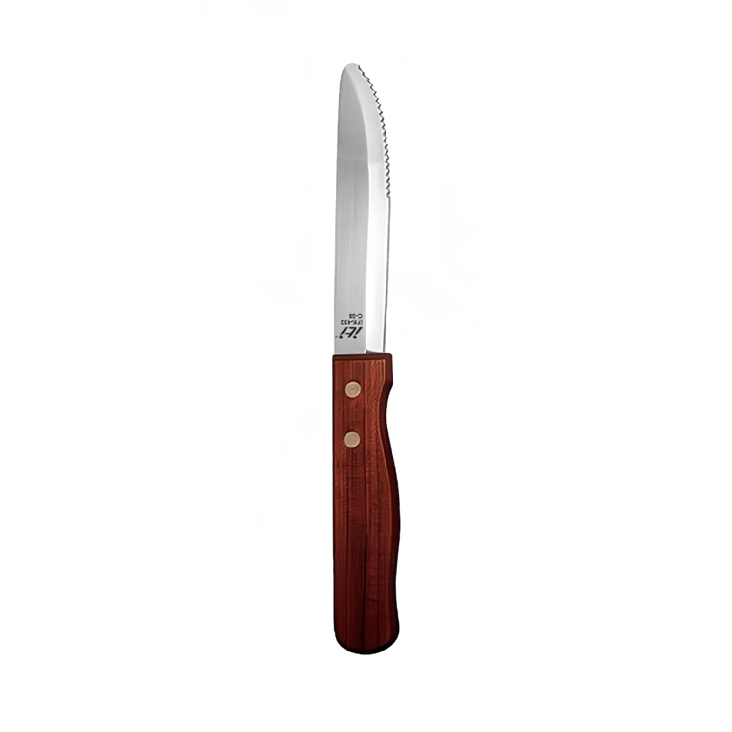 ITI IFK-450 9 7/8 Steak Knife - Stainless Steel w/ Rosewood Handle, 5"" Blade, 1 Dozen