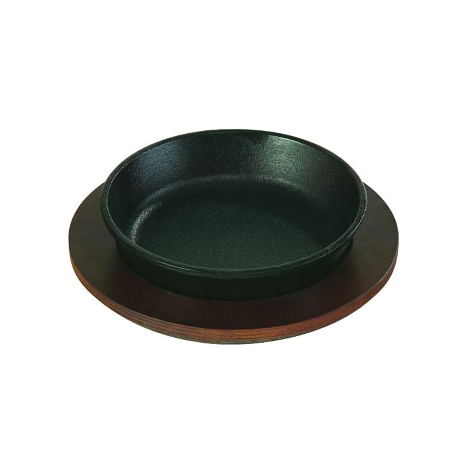 Lodge L3BD3 6 1/4 Round Baking Dish - Seasoned Cast Iron, Black
